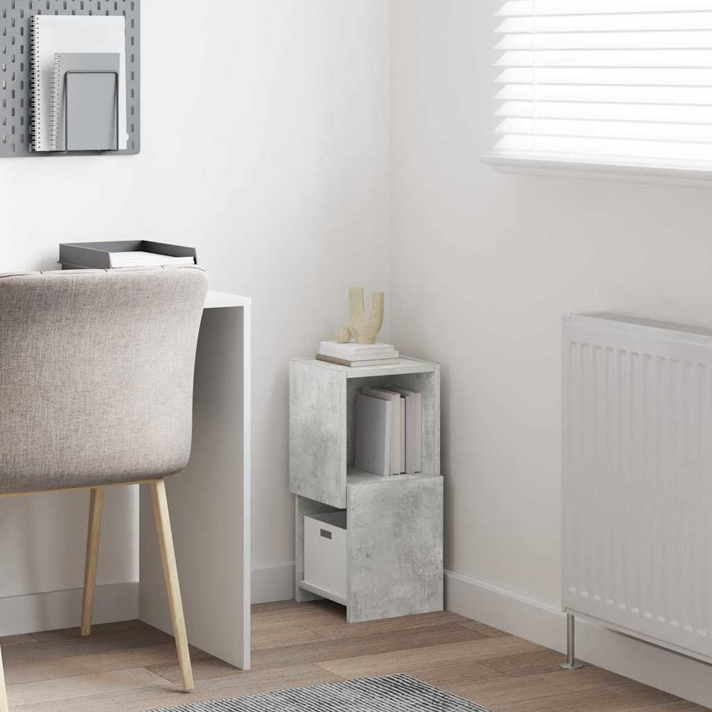 Meuble d'angle Blanc 25,5x25x55cm Bois d'ingénierie - XIOS