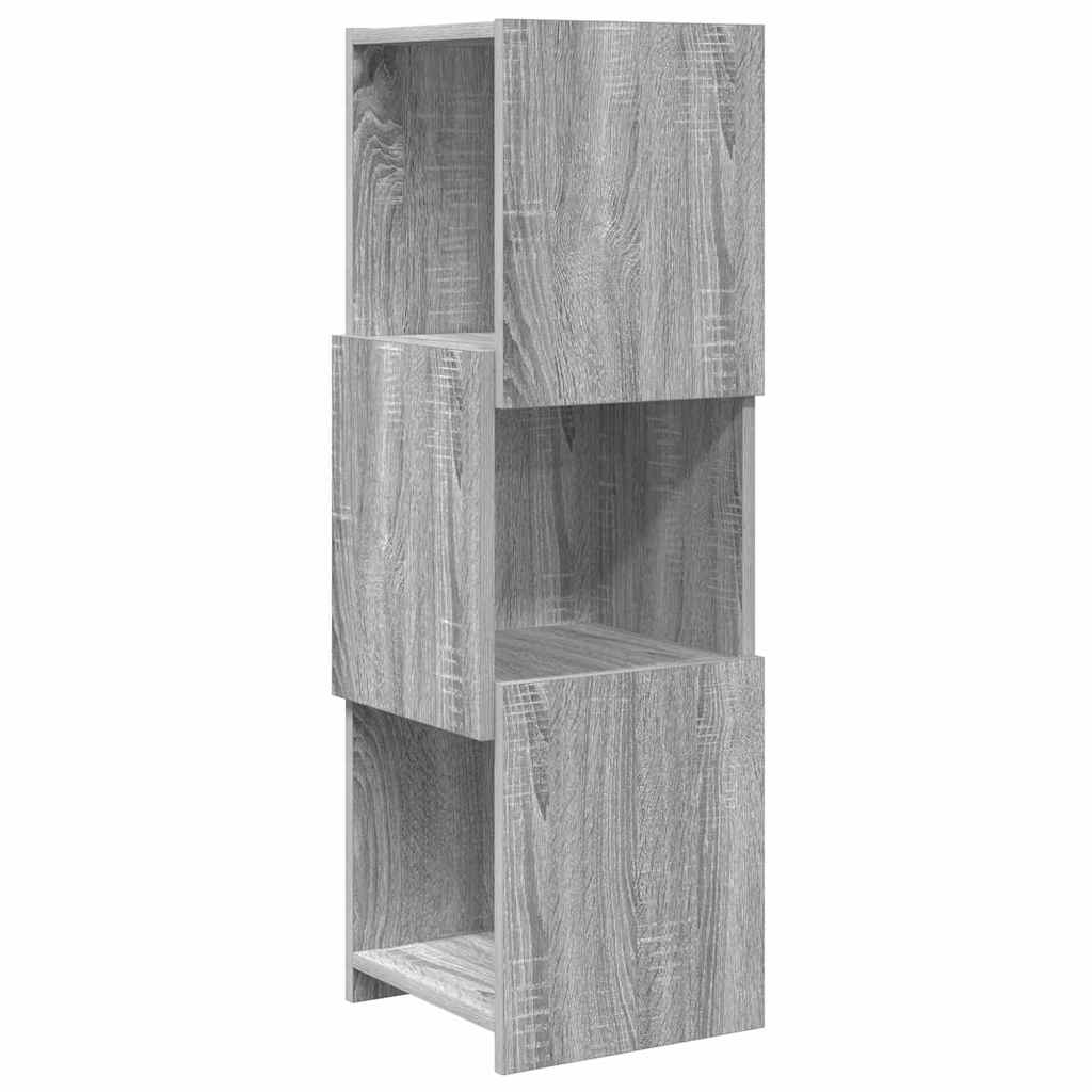 Meuble d'angle 30,5x30x95cm Bois d'ingénierie Gris Sonoma - XIOS