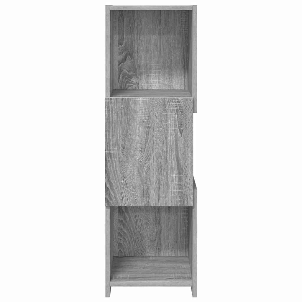 Meuble d'angle 30,5x30x95cm Bois d'ingénierie Gris Sonoma - XIOS