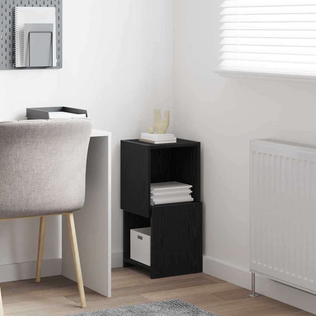 Meuble d'angle Blanc 30,5x30x65cm Bois d'ingénierie - XIOS