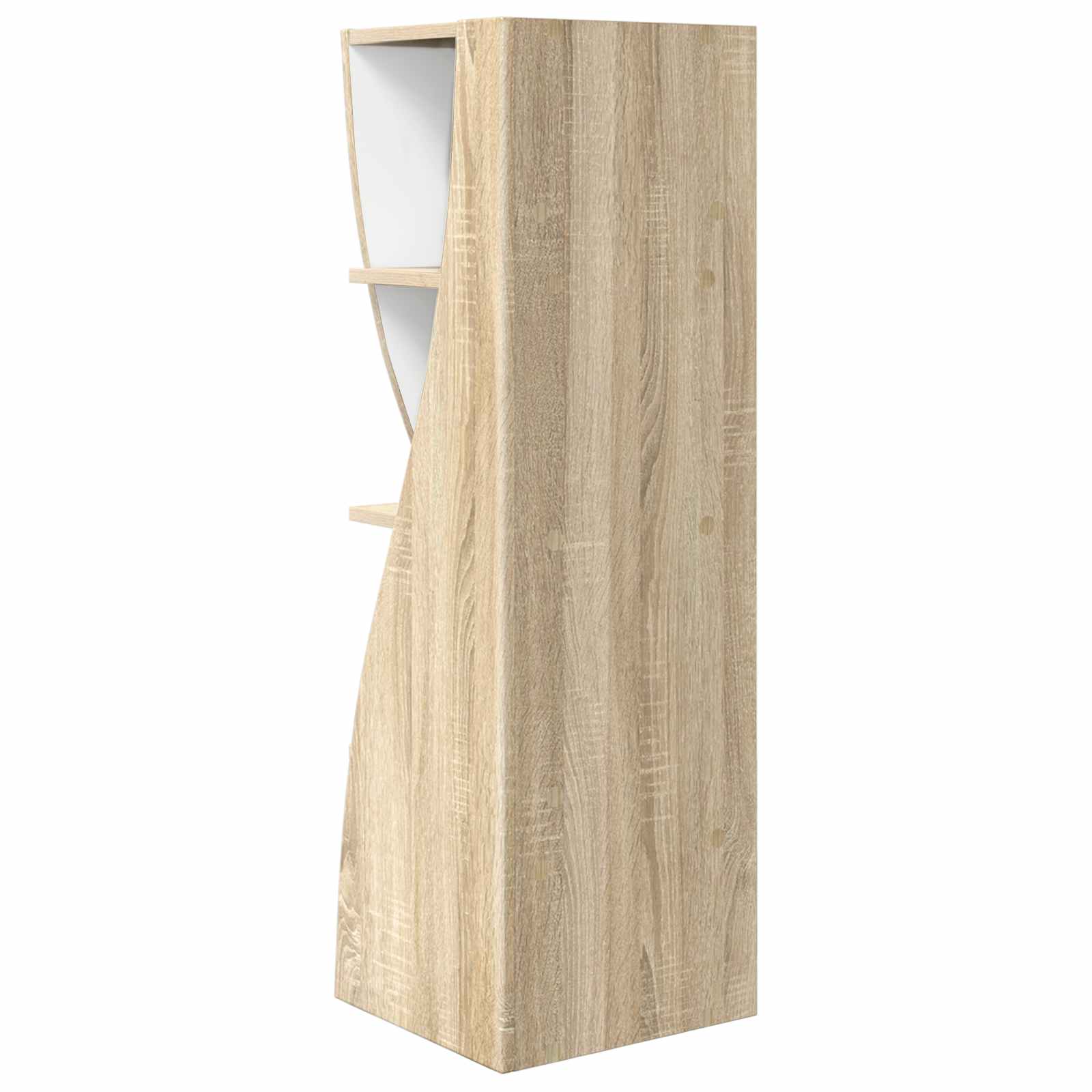 Meuble d'angle Chêne Sonoma 32x32x102cm Bois d'ingénierie