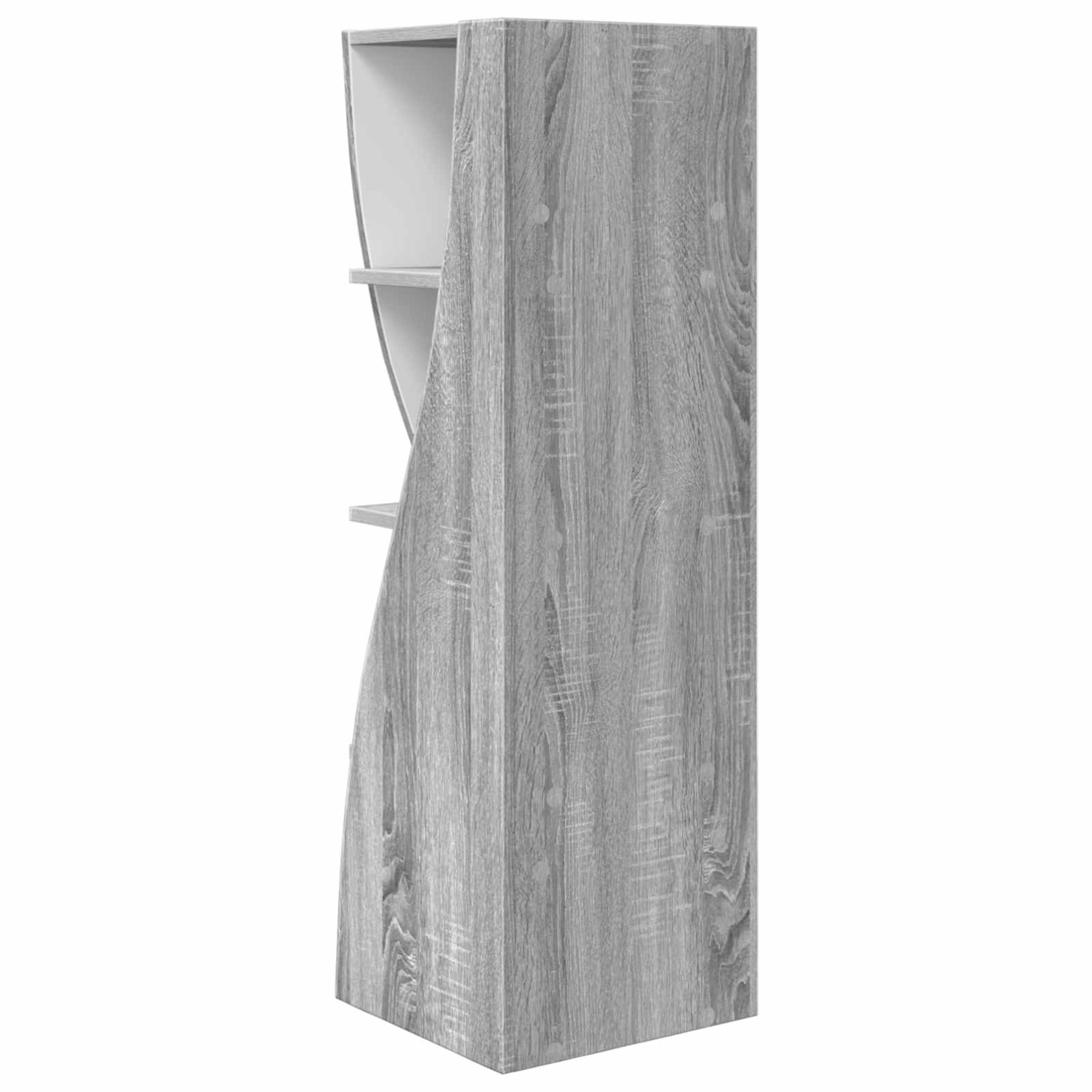 Meuble d'angle Gris Sonoma 32x32x102cm Bois d'ingénierie