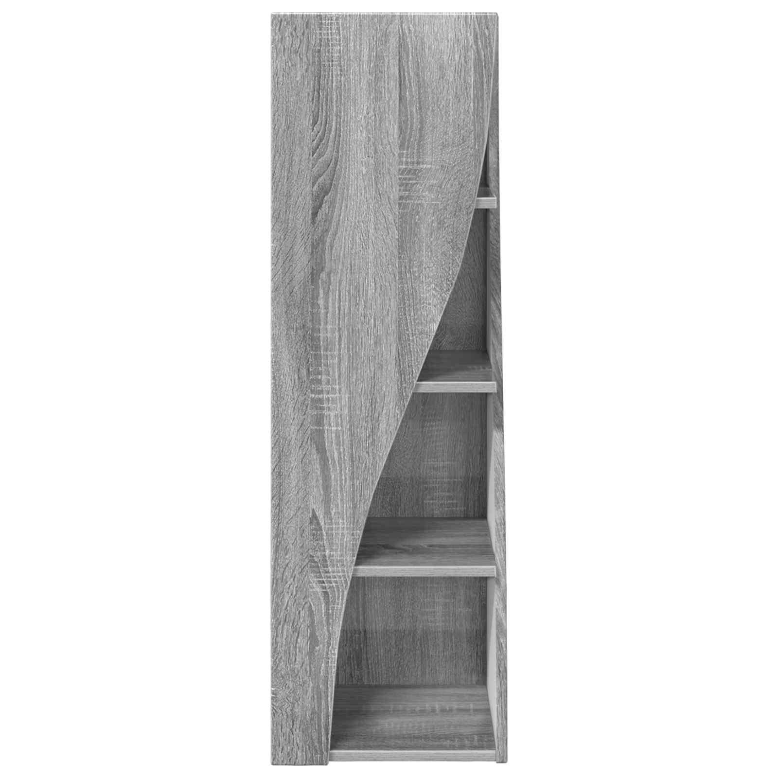 Meuble d'angle Gris Sonoma 32x32x102cm Bois d'ingénierie