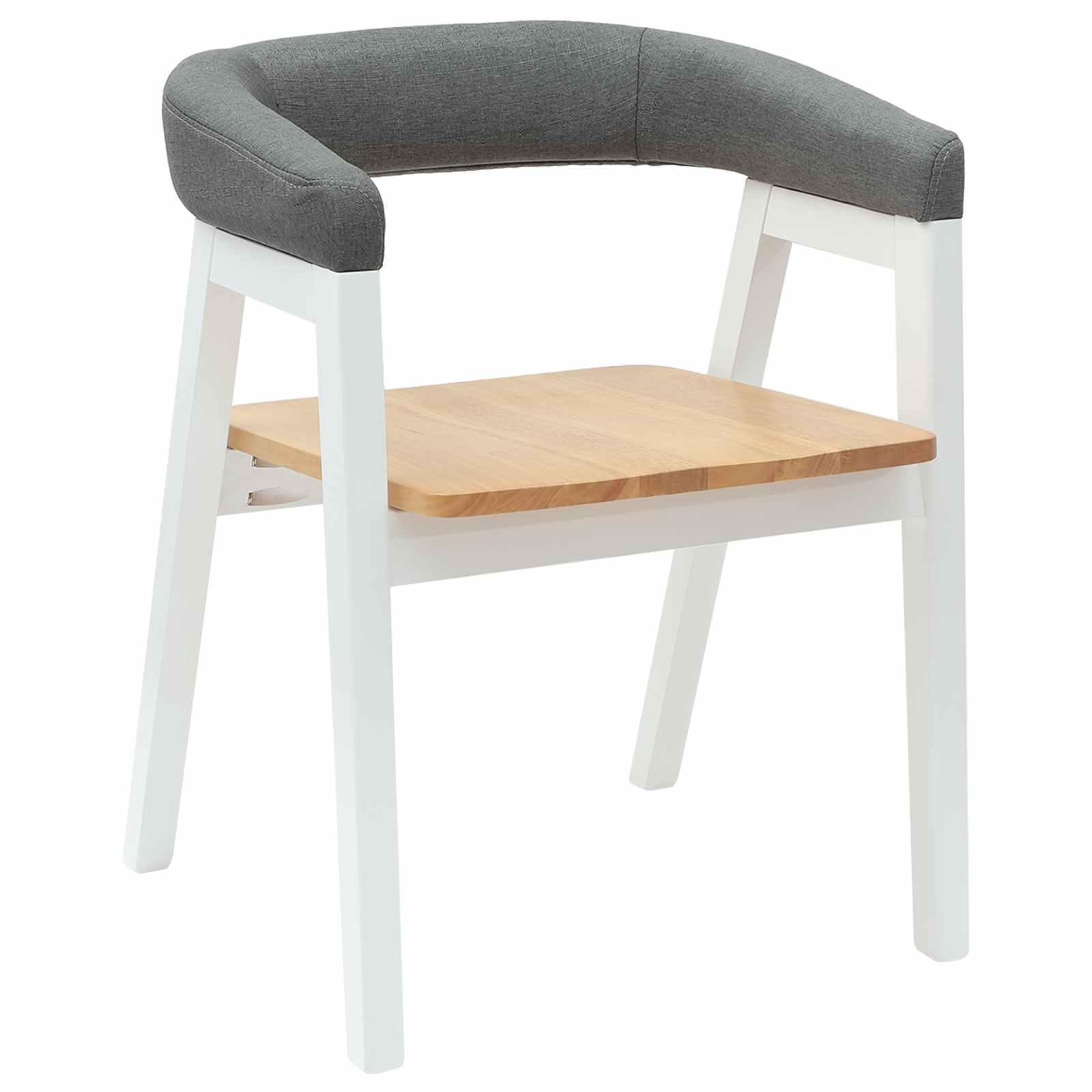 Chaises de salle à manger 2 pcs Blanc 54 x 57 x 73 cm - XIOS