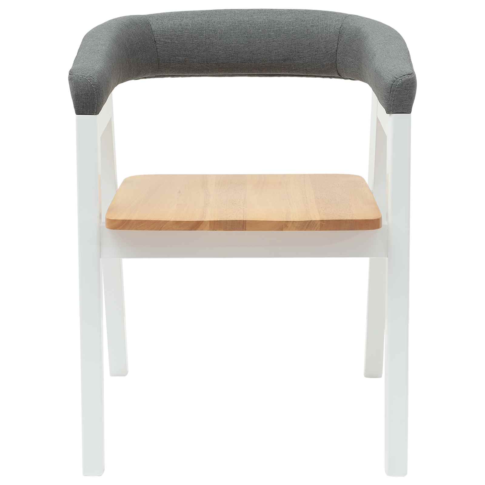 Chaises de salle à manger 2 pcs Blanc 54 x 57 x 73 cm - XIOS