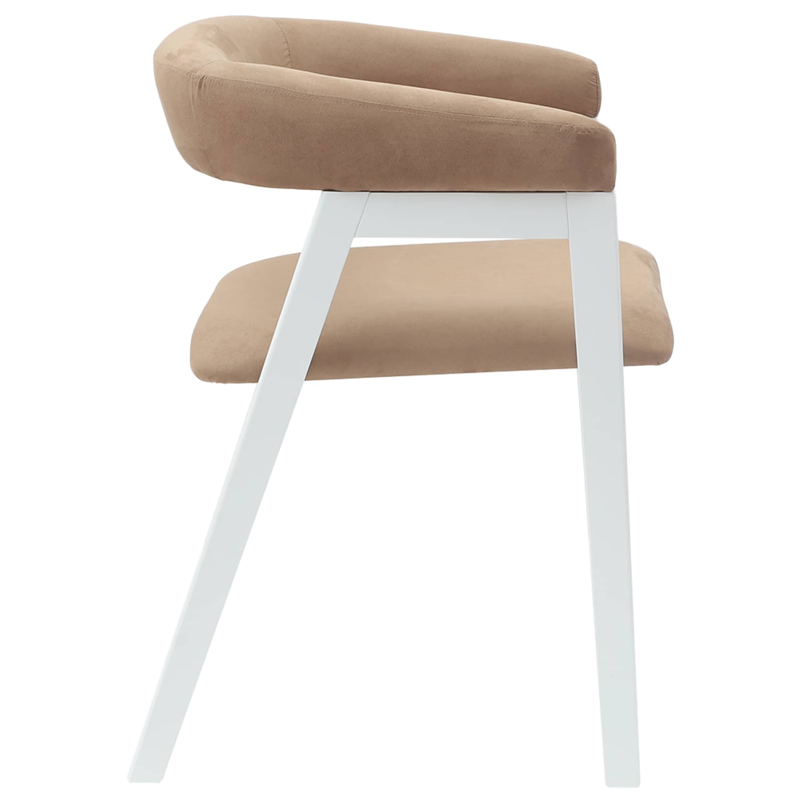 Chaises de salle à manger 2 pcs Blanc 54 x 57 x 73 cm - XIOS