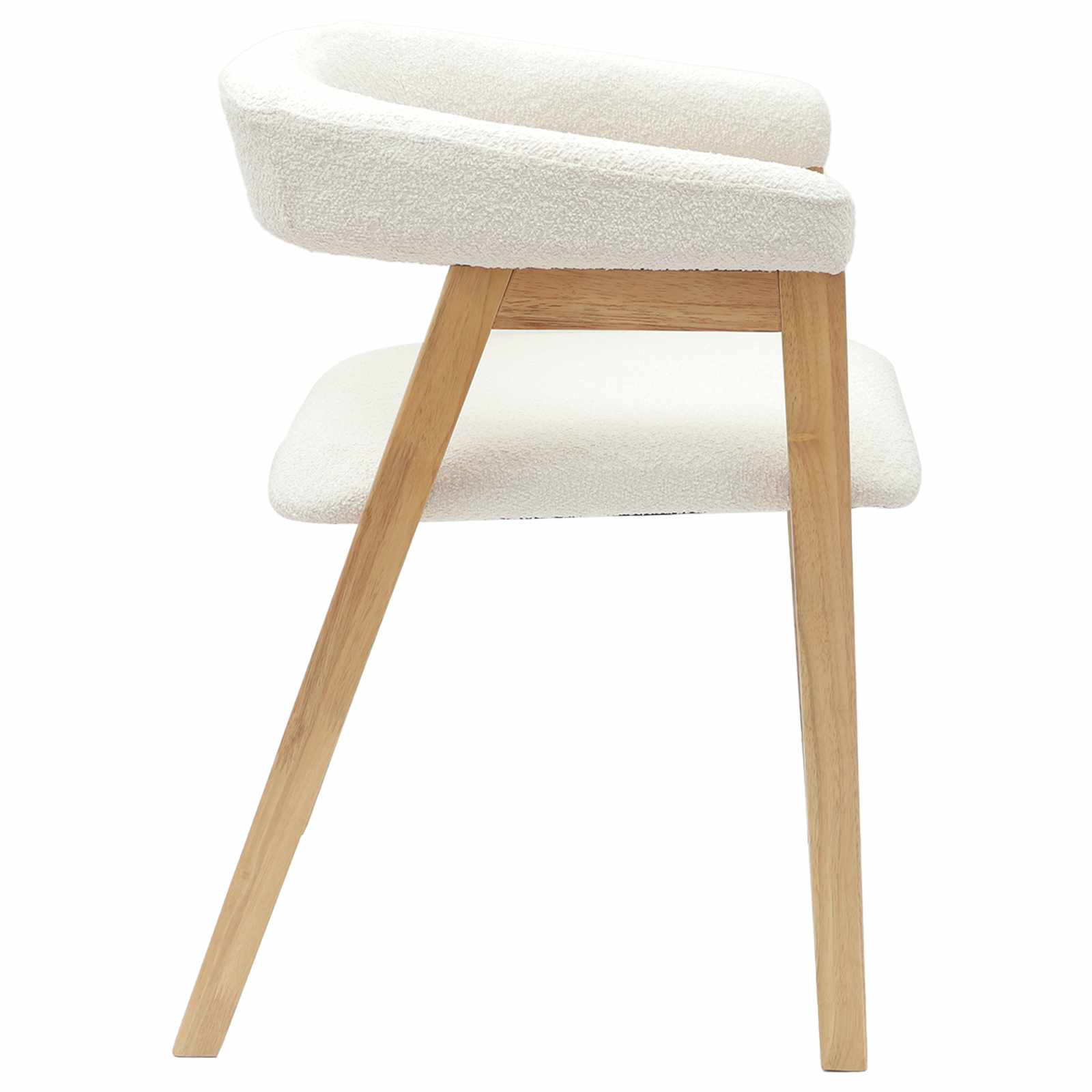 Chaises de salle à manger 2 pcs Naturel 54 x 57 x 73 cm - XIOS