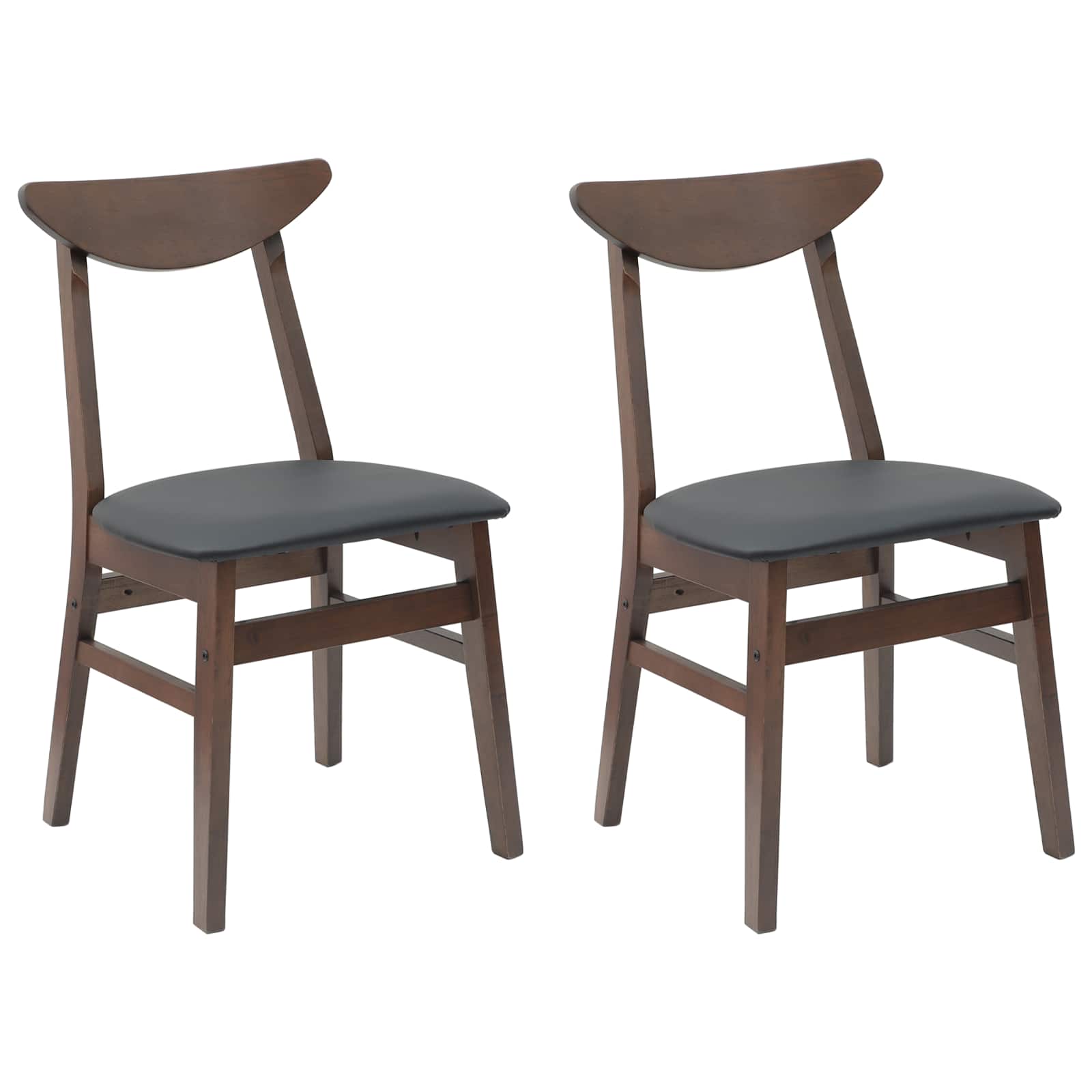 Chaises de salle à manger 2 pcs Marron Clair 42 x 47.5 x 81 cm - XIOS