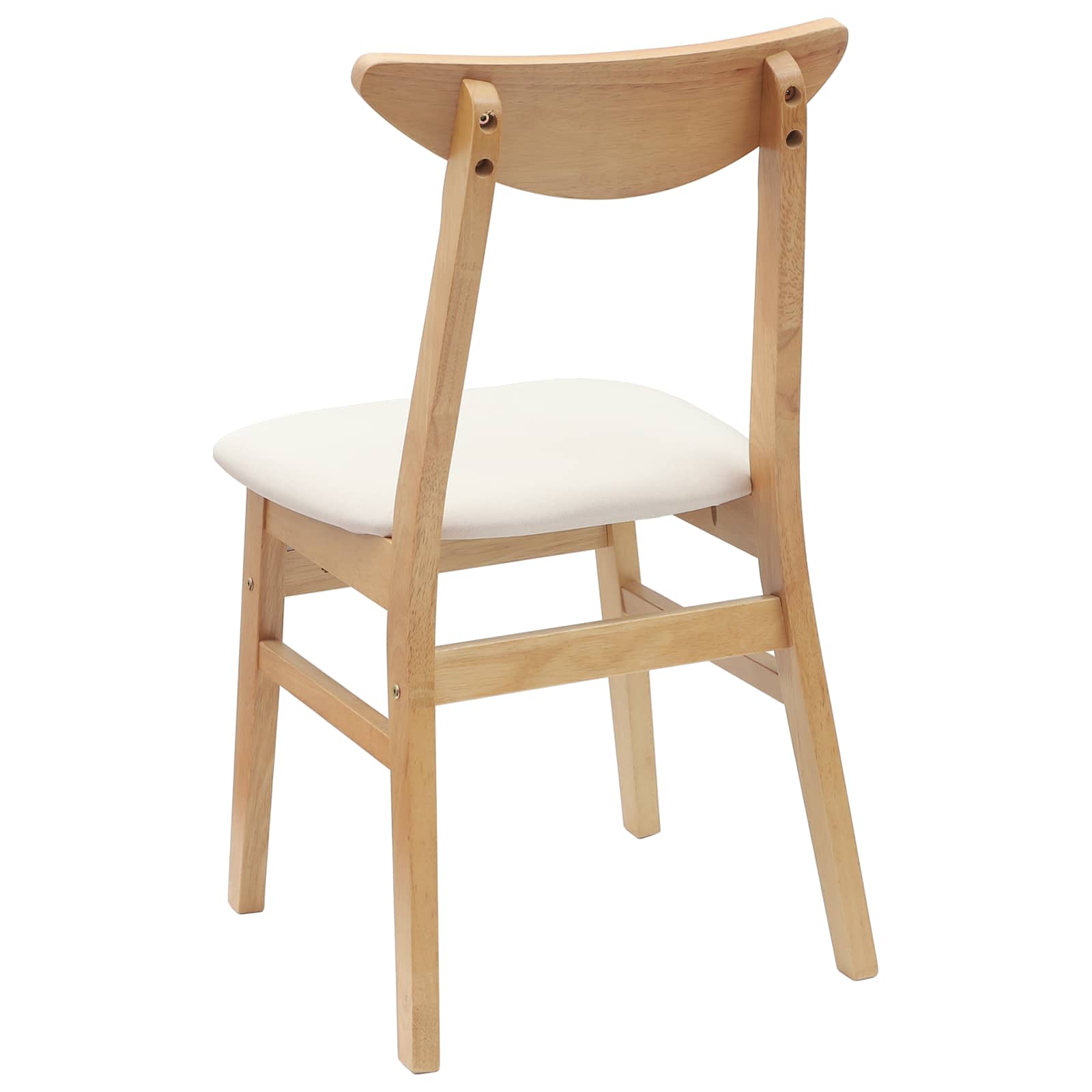 Chaises de salle à manger 2 pcs Naturel 42 x 47.5 x 81 cm - XIOS