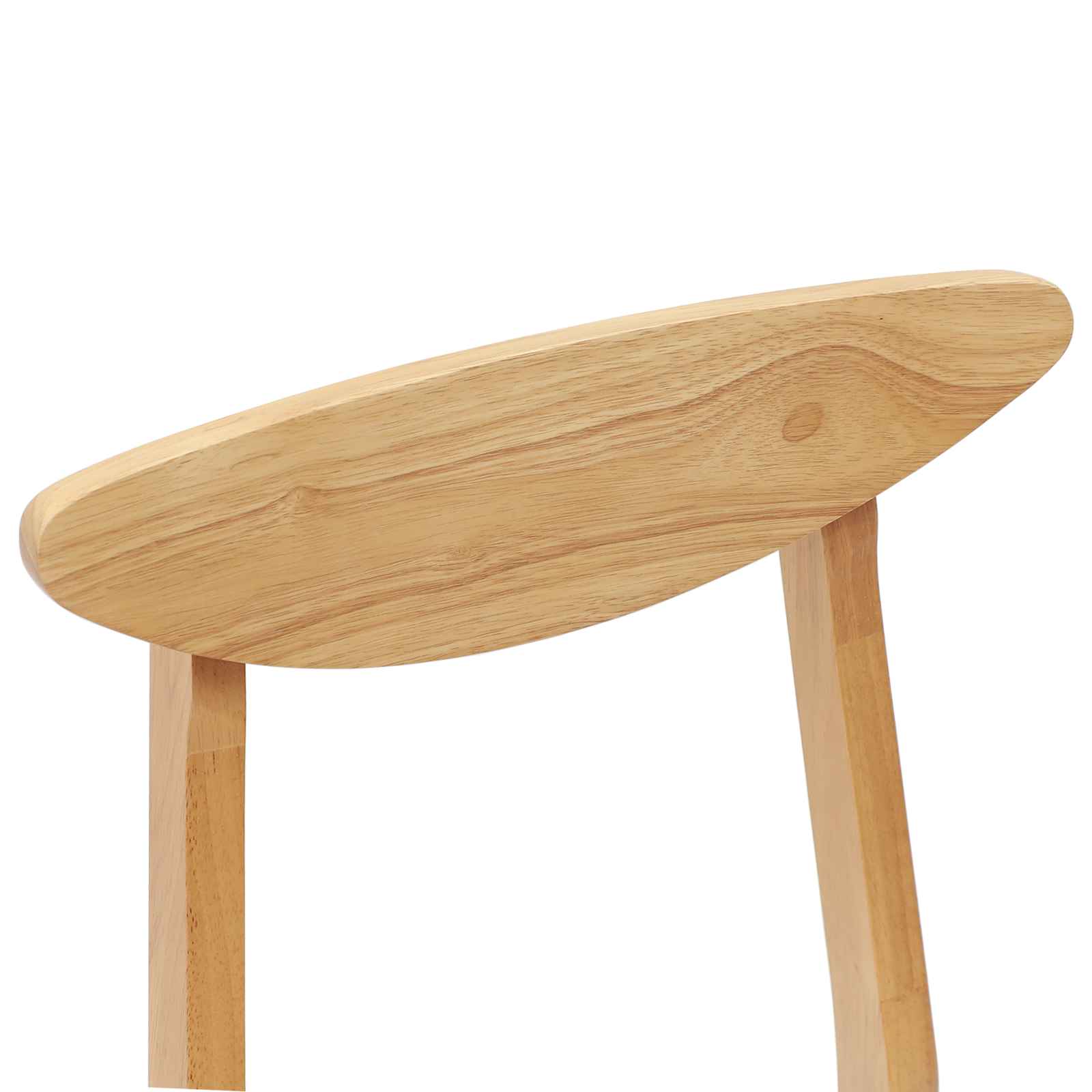 Chaises de salle à manger 2 pcs Naturel 42 x 47.5 x 81 cm - XIOS