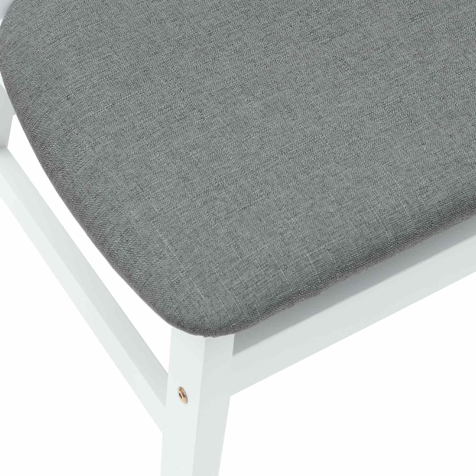 Chaises de salle à manger 2 pcs Blanc 42 x 47.5 x 81 cm - XIOS