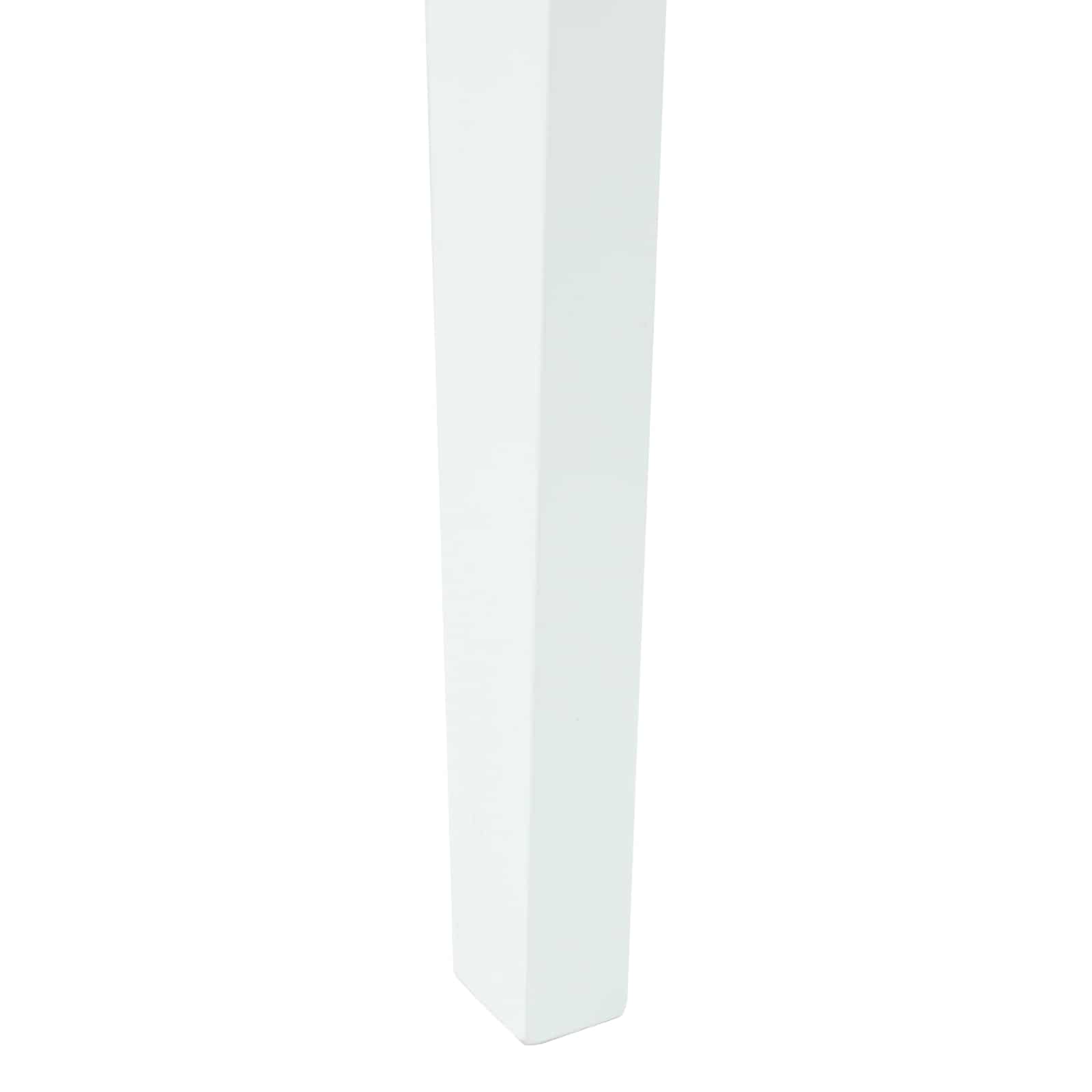 Chaises de salle à manger 2 pcs Blanc 42 x 47.5 x 81 cm - XIOS