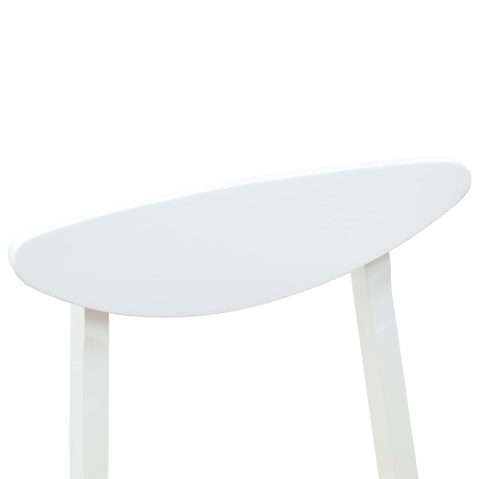 Chaises de salle à manger 2 pcs Blanc 42 x 47.5 x 81 cm - XIOS