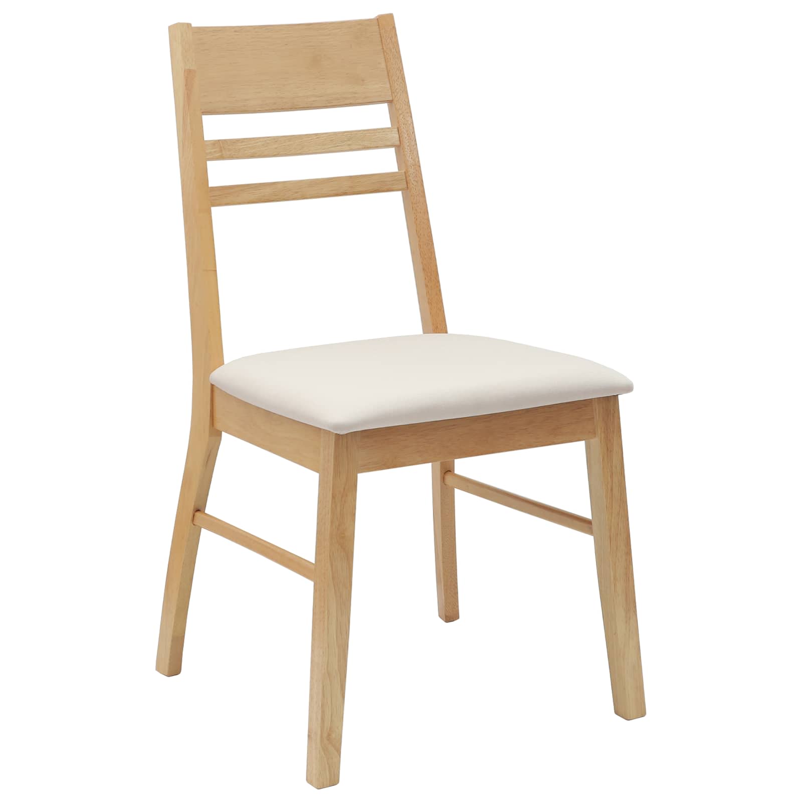 Chaises de salle à manger 2 pcs Naturel 43 x 54 x 89 cm - XIOS