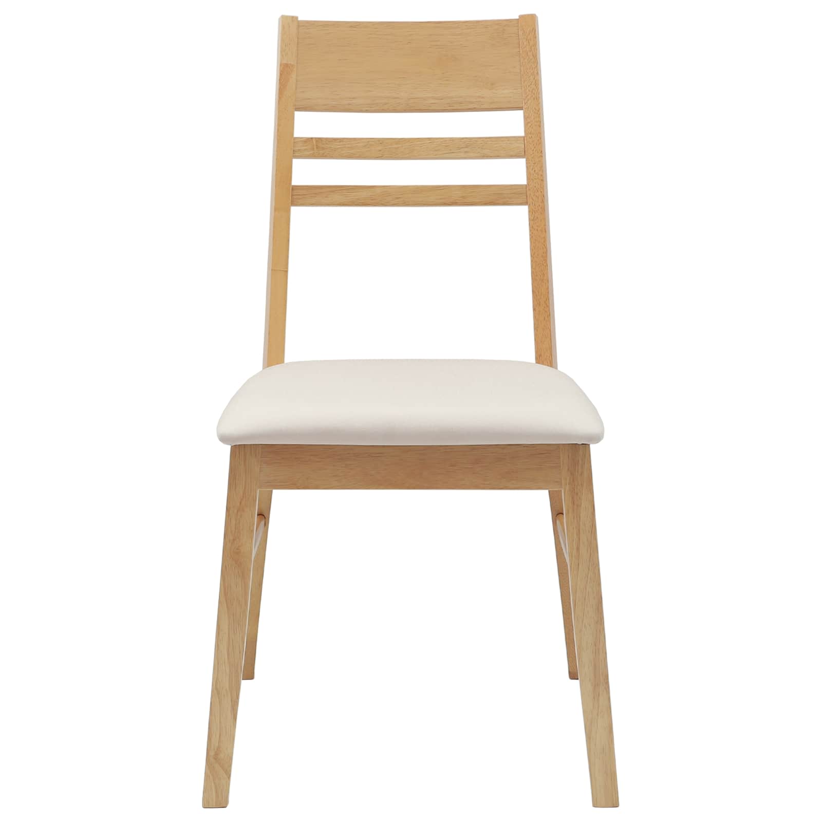Chaises de salle à manger 2 pcs Naturel 43 x 54 x 89 cm - XIOS