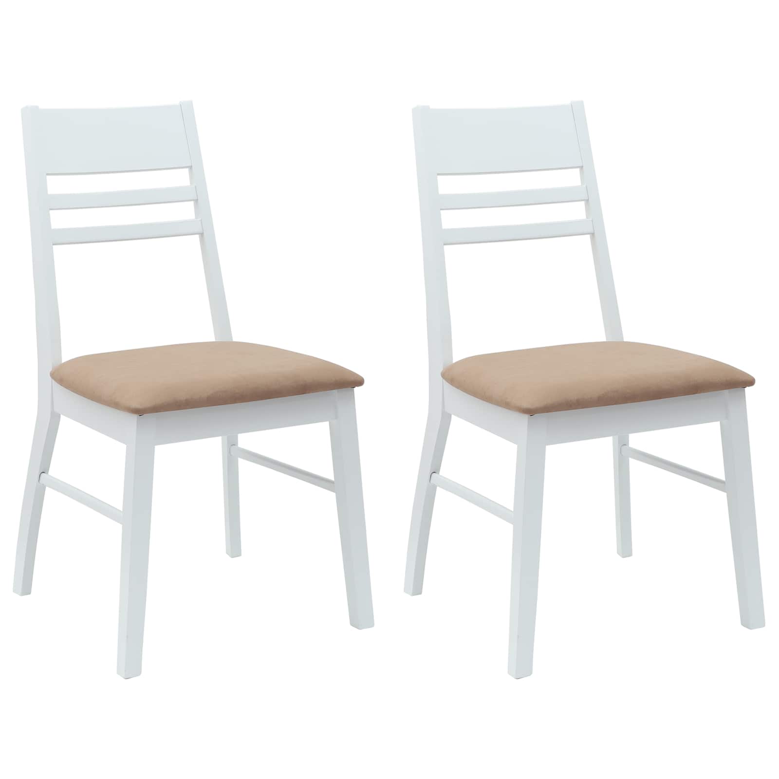 Chaises de salle à manger 2 pcs Blanc 43 x 54 x 89 cm - XIOS