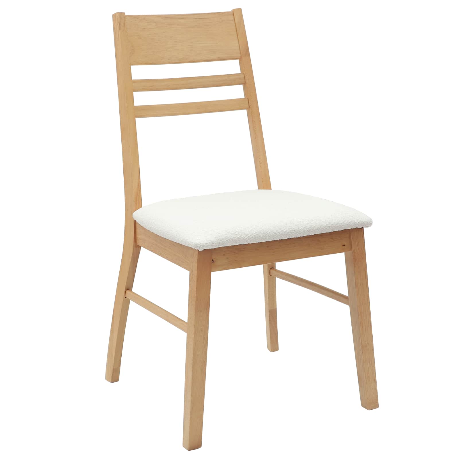 Chaises de salle à manger 2 pcs Naturel 43 x 54 x 89 cm - XIOS