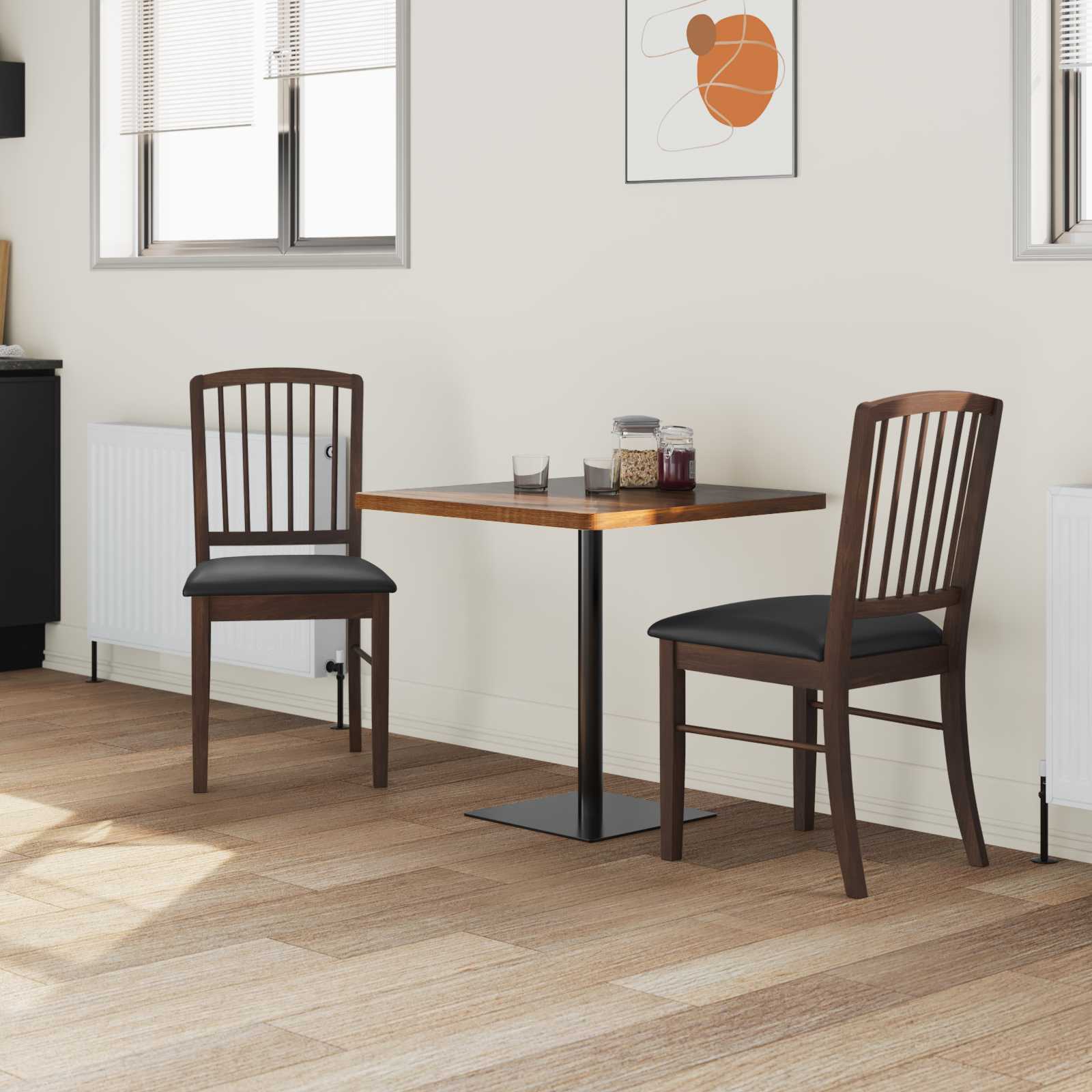 Chaises de salle à manger 2 pcs Marron Clair 50 x 52,5 x 91 cm - XIOS