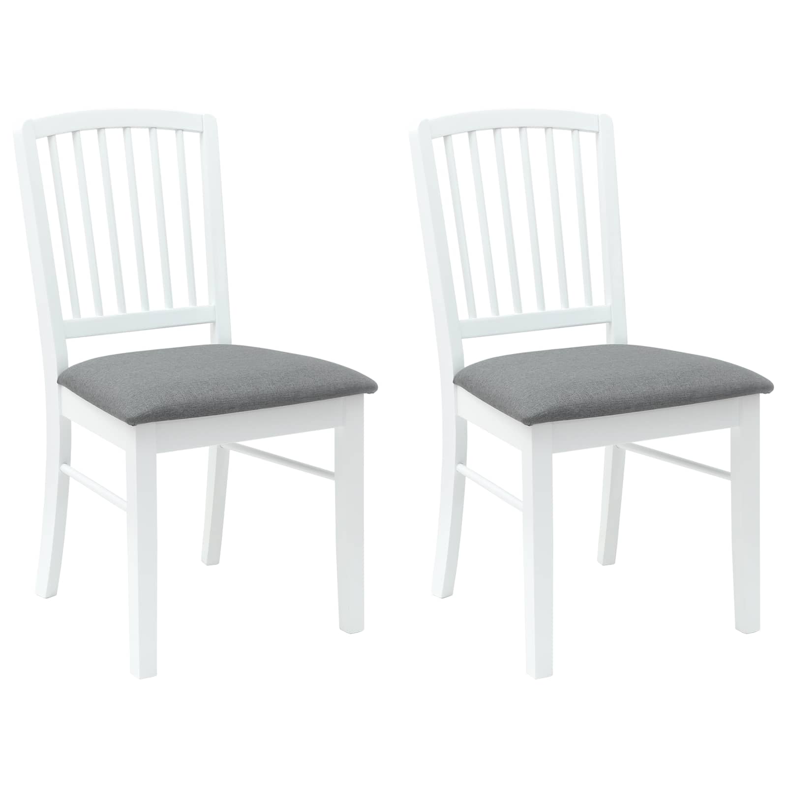 Chaises de salle à manger 2 pcs Blanc 50 x 52,5 x 91 cm - XIOS