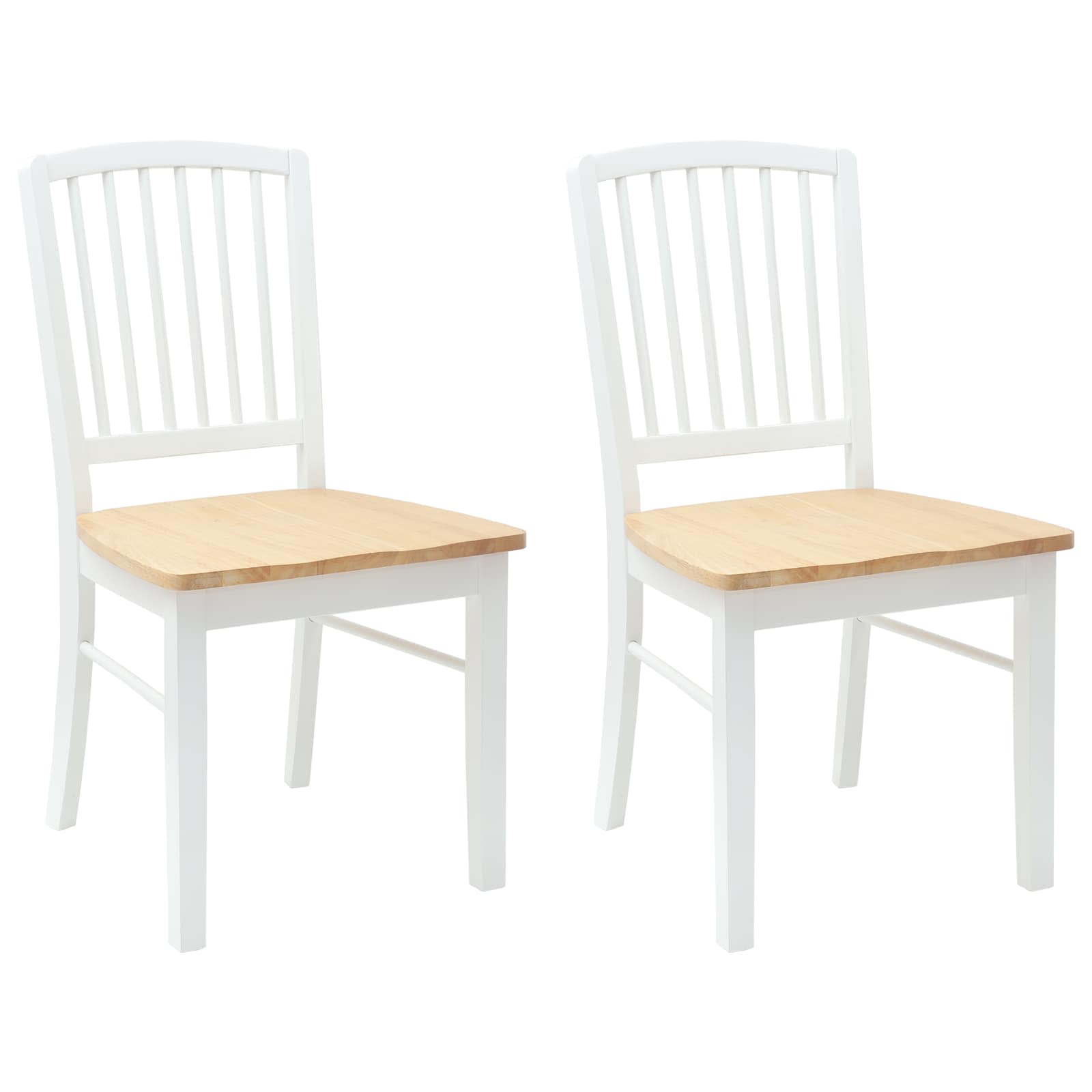 Chaises de salle à manger 2 pcs Blanc 50 x 52,5 x 91 cm - XIOS