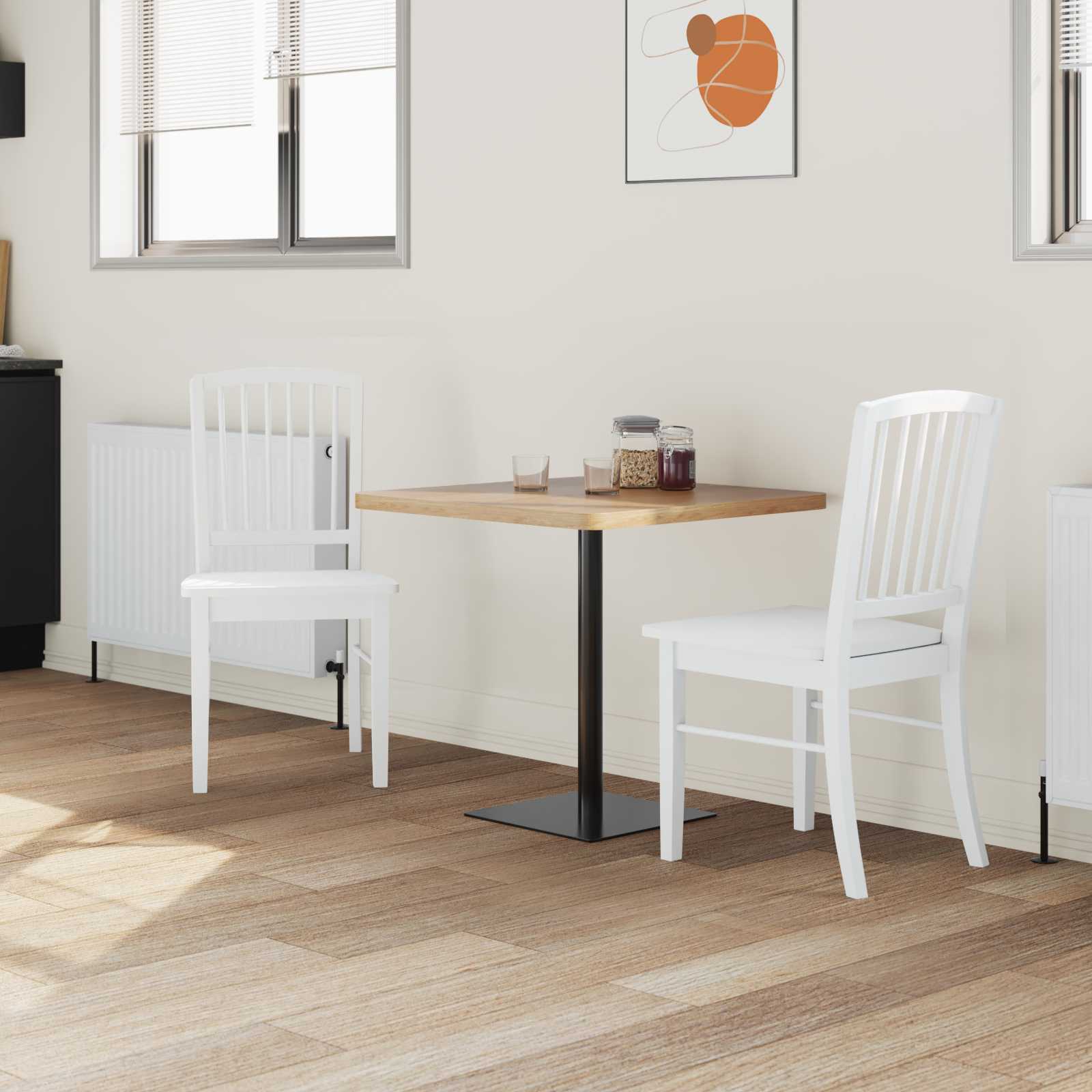 Chaises de salle à manger 2 pcs Blanc 50 x 52,5 x 91 cm - XIOS