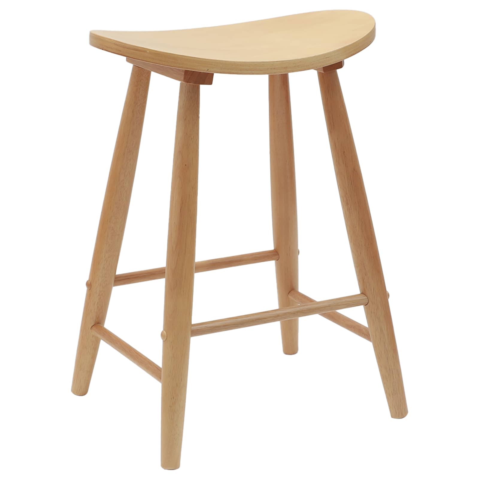 Chaises de salle à manger 2 pcs Naturel 46 x 37 x 63 cm - XIOS