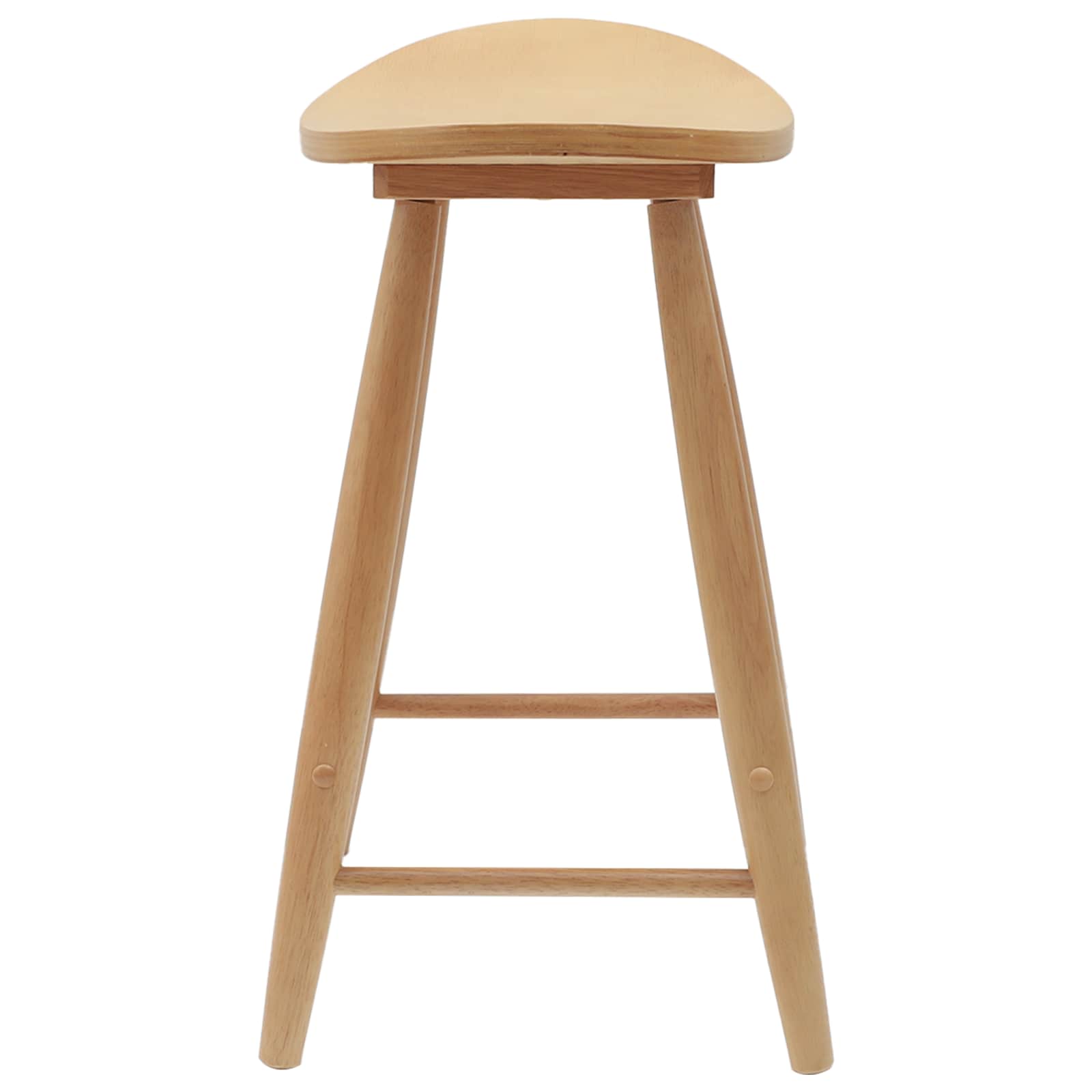 Chaises de salle à manger 2 pcs Naturel 46 x 37 x 63 cm - XIOS