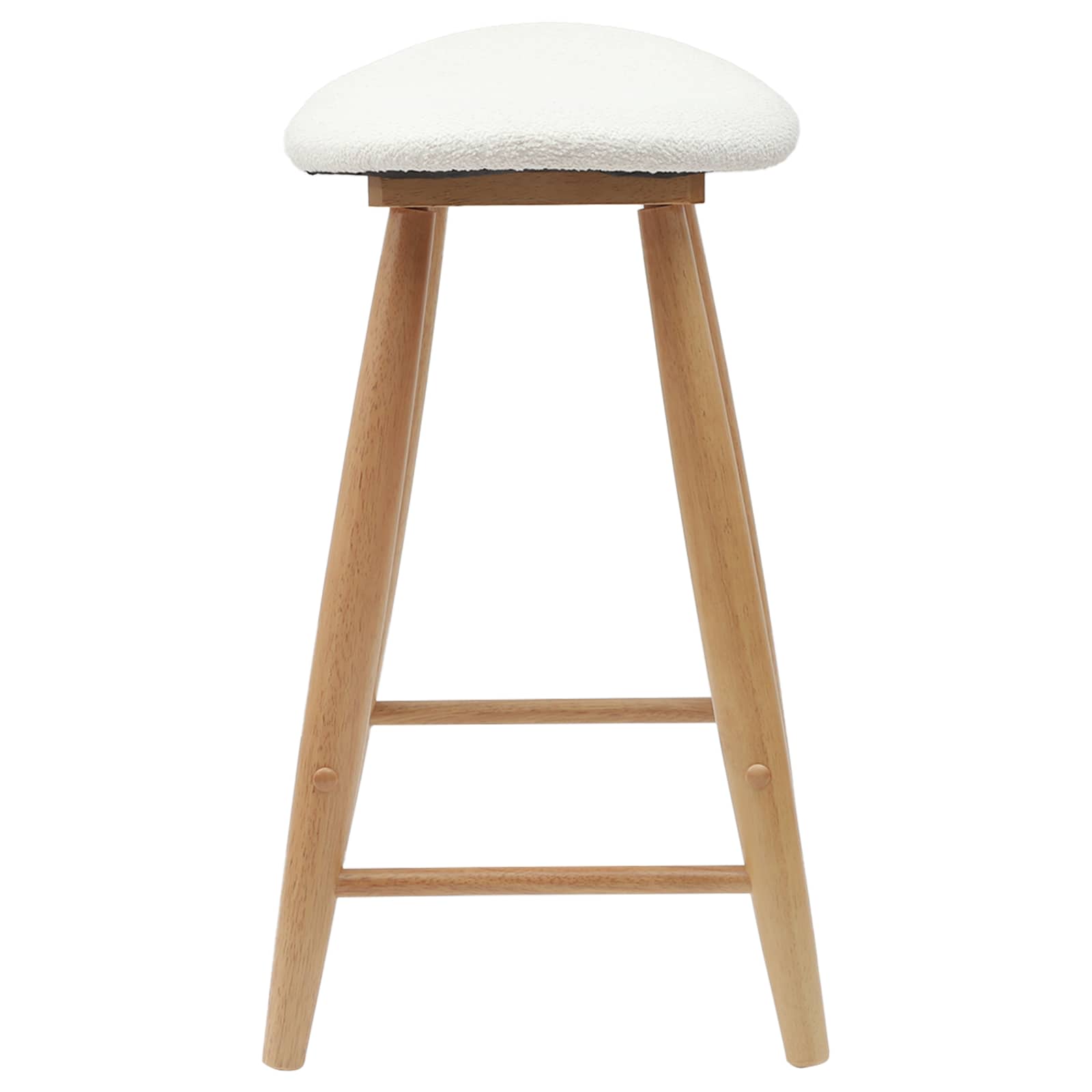 Chaises de salle à manger 2 pcs Naturel 46 x 37 x 63 cm - XIOS