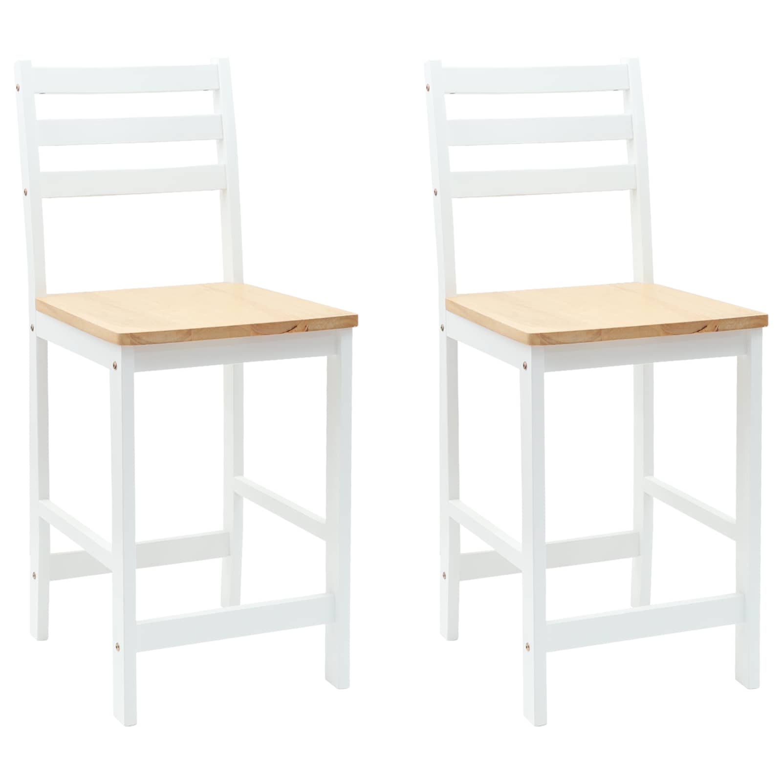 Chaises de salle à manger 2 pcs Blanc 40 x 47,5 x 99,5 cm - XIOS