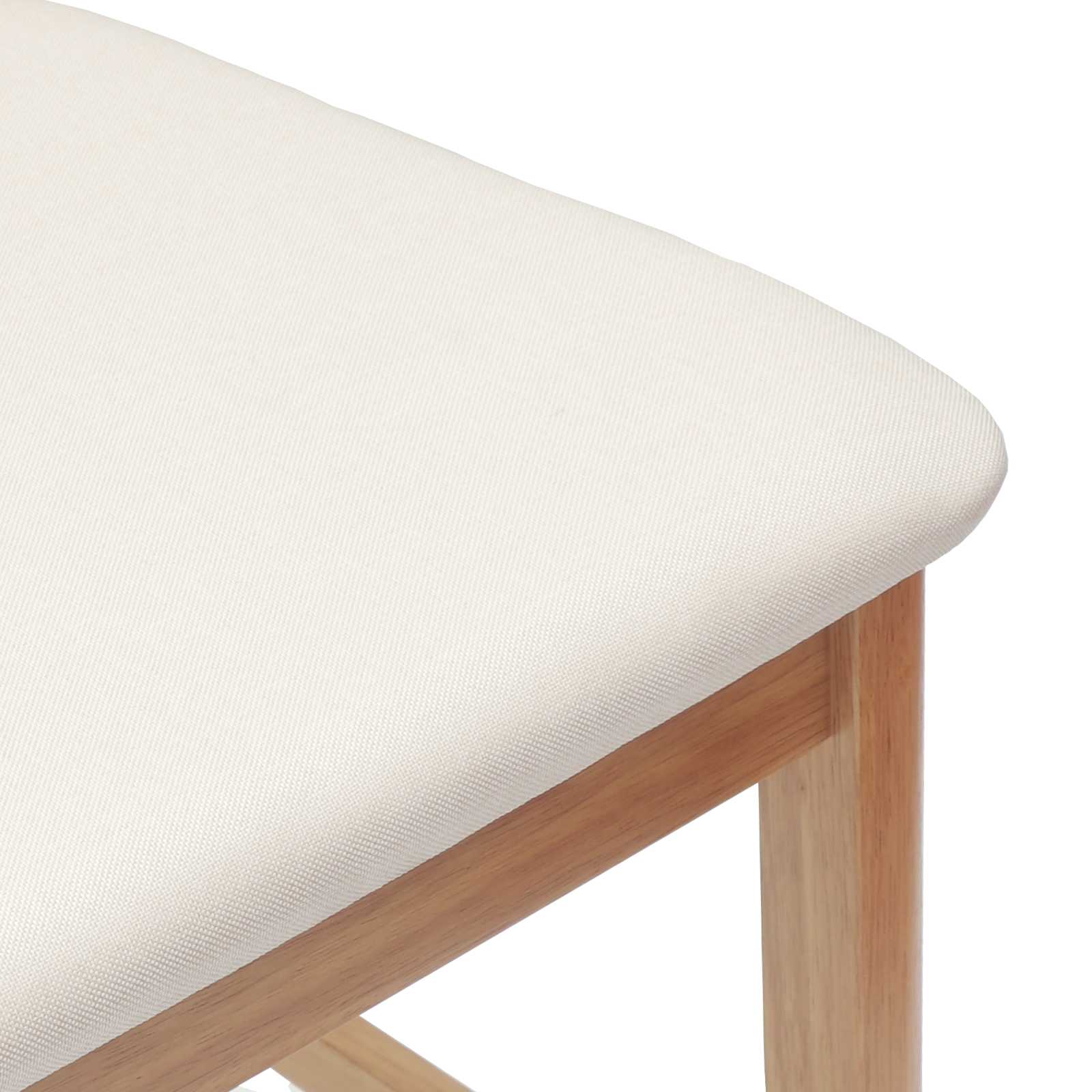 Chaises de salle à manger 2 pcs Naturel 48 x 49 x 95 cm - XIOS