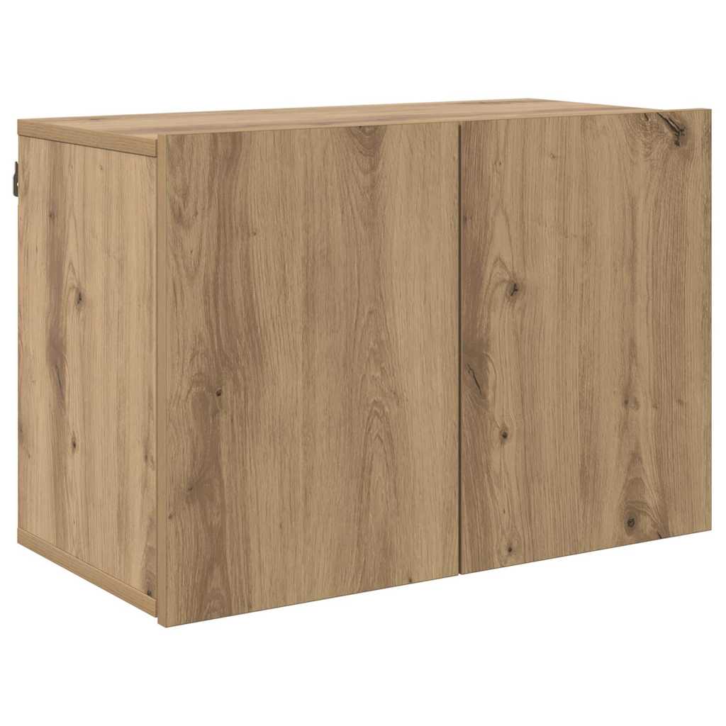 Unites TV 6 pc chêne artisanal Bois d'ingénierie