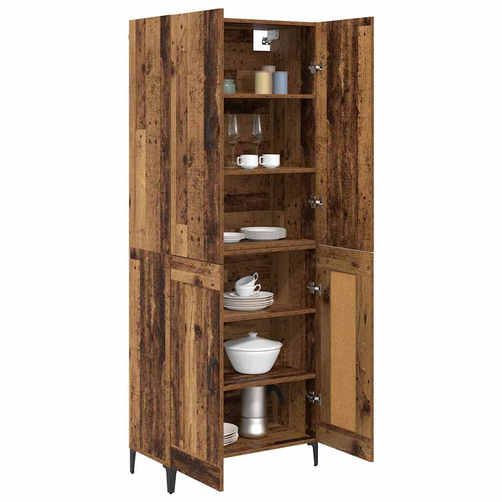Haut Armoire Bois Ancien 69,5 x 34 x 180 cm Bois d'ingénierie - XIOS