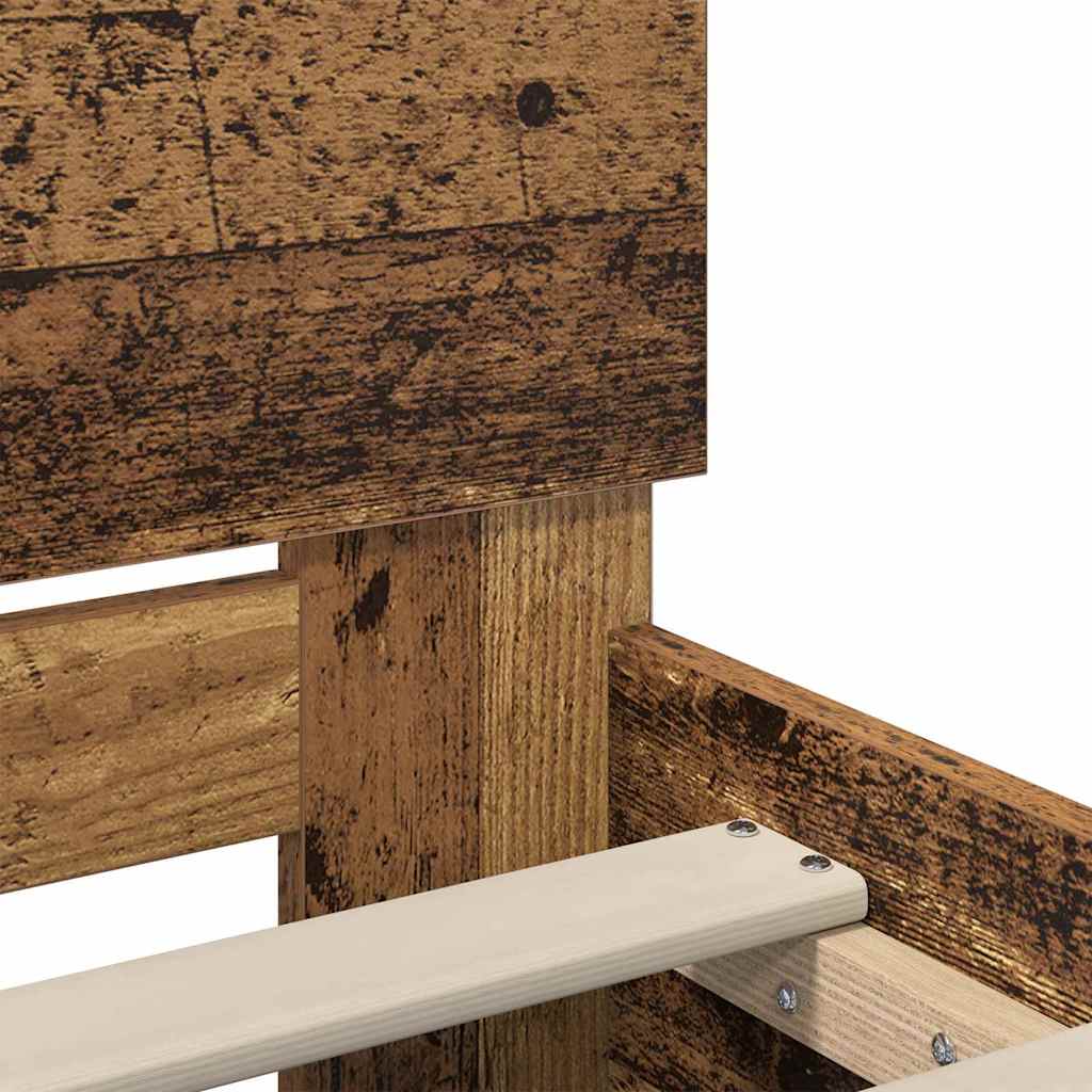 Cadre de lit Bois Ancien 150 x 200 cm Bois d'ingénierie - XIOS
