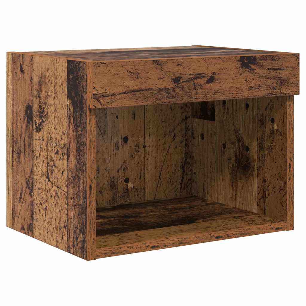 Ensemble de meuble TV mural 5 pcs Bois ancien Bois d'ingénierie - XIOS
