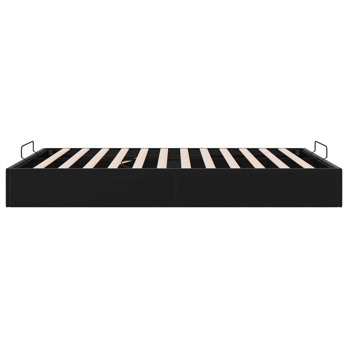 Cadre de lit ottoman Noir Lit double classique Velours