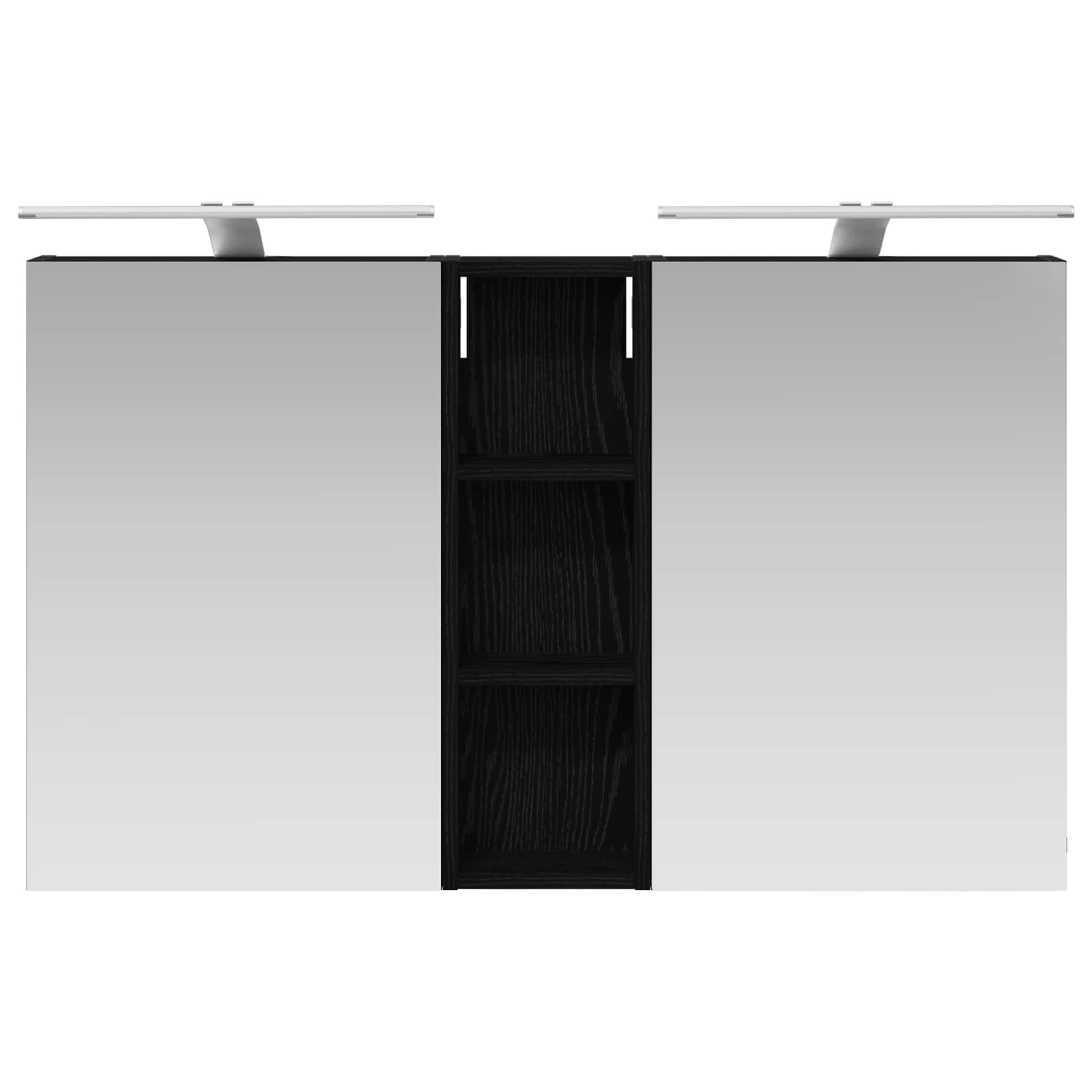 Ensemble de Meubles de Salle de Bain 3 pc 100 x 10,5 x 60,5 cm