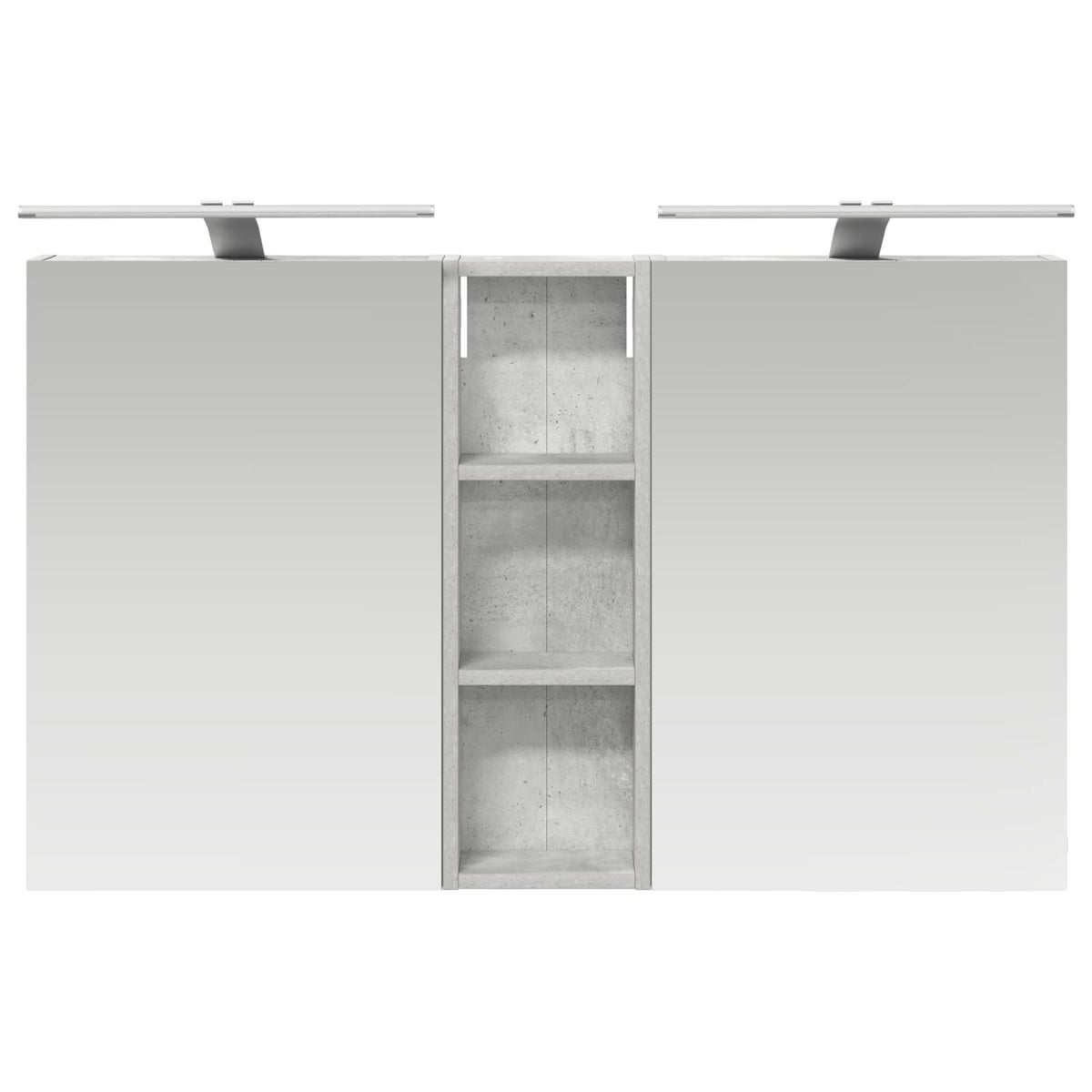 Ensemble de Meubles de Salle de Bain 3 pc 100 x 10,5 x 60,5 cm