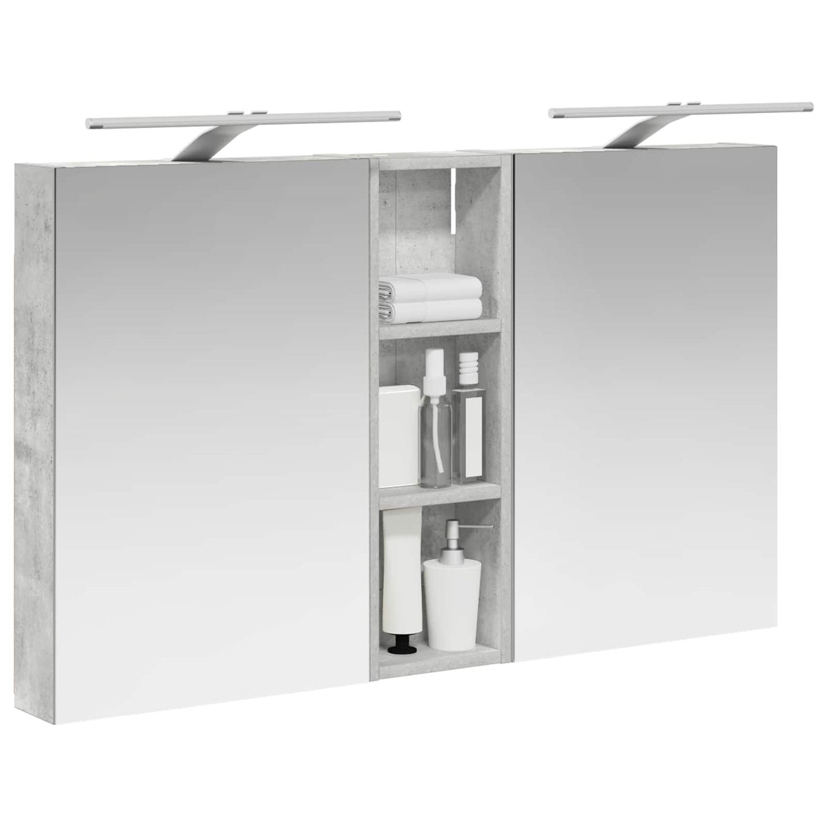 Ensemble de Meubles de Salle de Bain 3 pc 100 x 10,5 x 60,5 cm