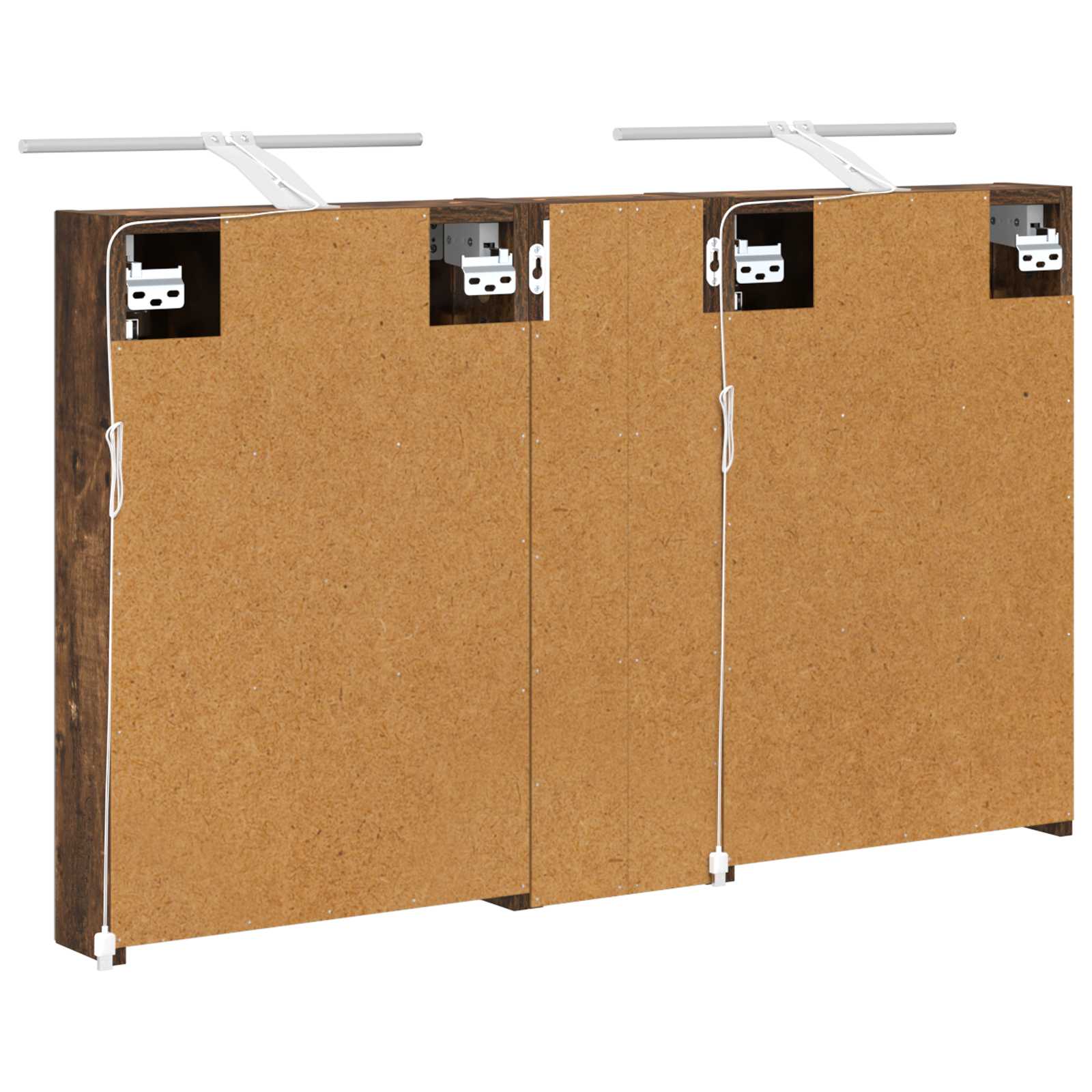 Ensemble de Meubles de Salle de Bain 3 pc 100 x 10,5 x 60,5 cm