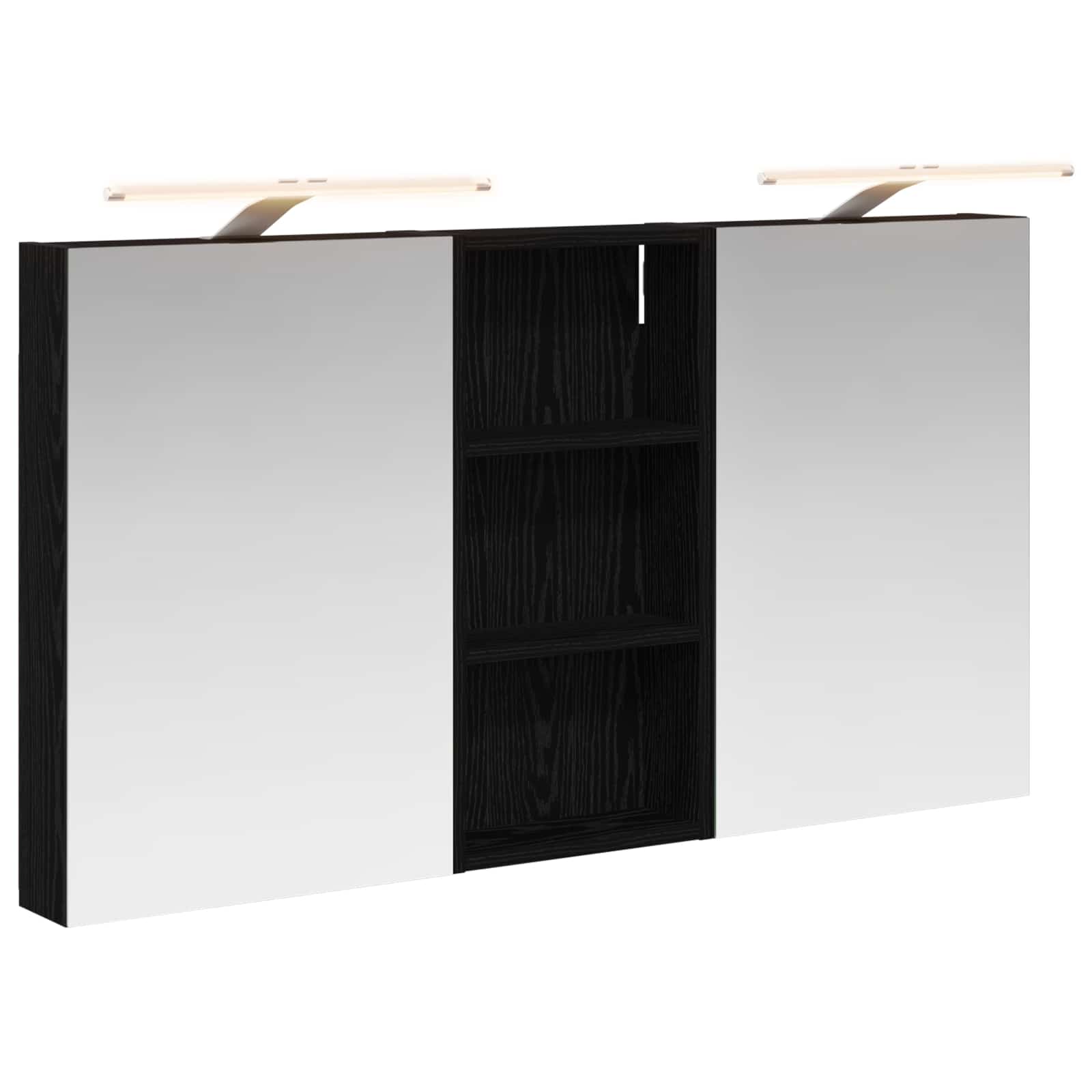 Ensemble de Meubles de Salle de Bain 3 pc 110 x 10,5 x 60,5 cm