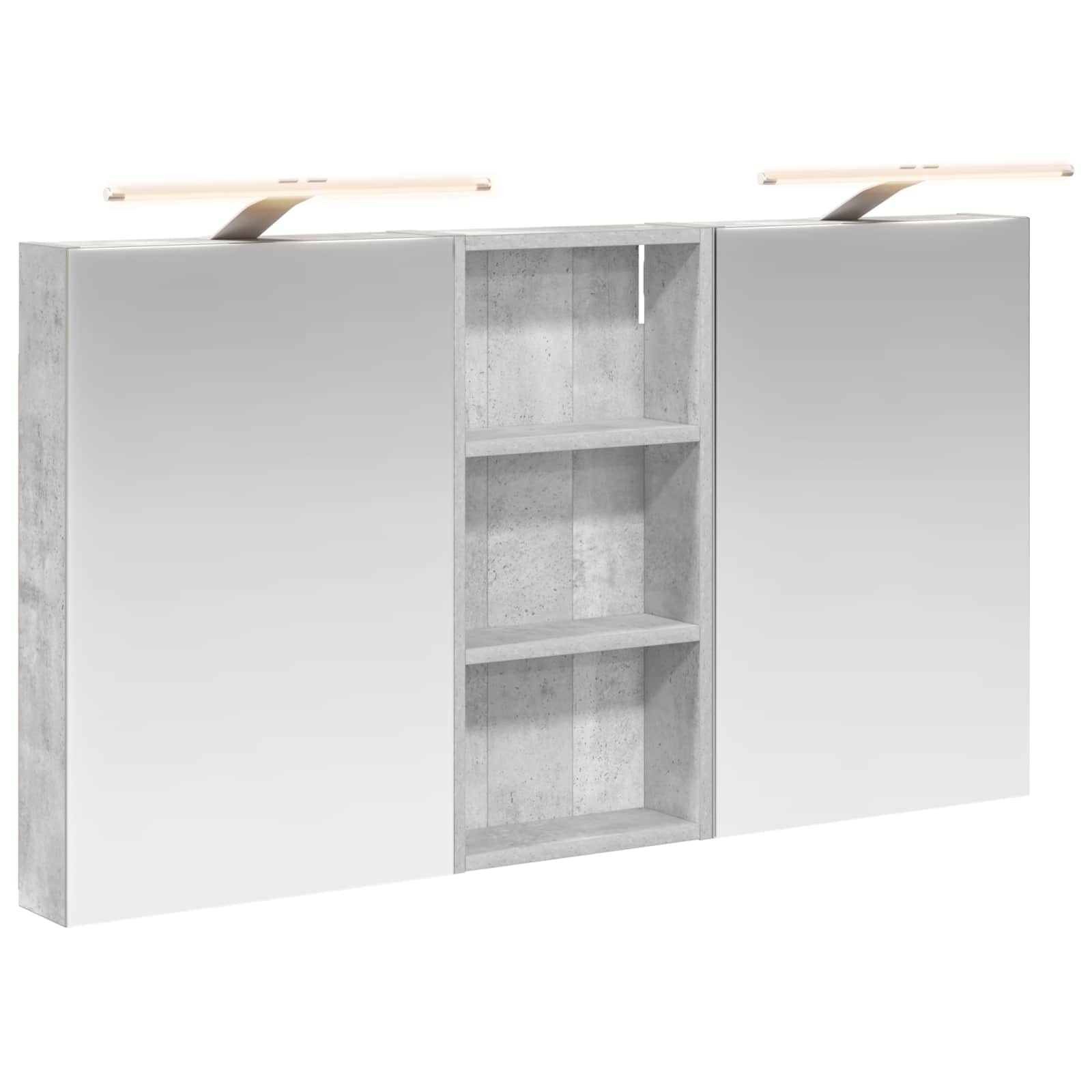 Ensemble de Meubles de Salle de Bain 3 pc 110 x 10,5 x 60,5 cm