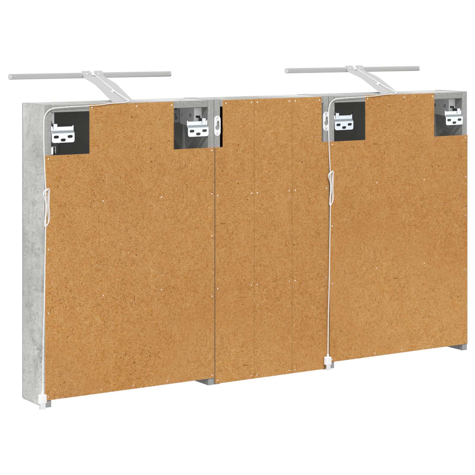 Ensemble de Meubles de Salle de Bain 3 pc 110 x 10,5 x 60,5 cm