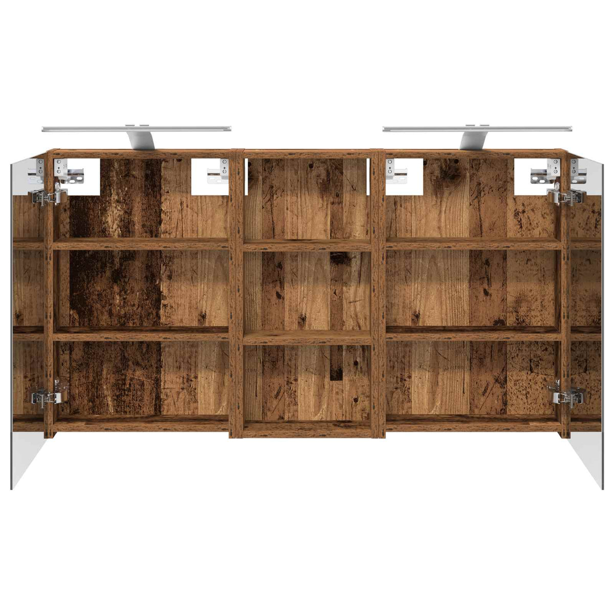 Ensemble de Meubles de Salle de Bain 3 pc 110 x 10,5 x 60,5 cm