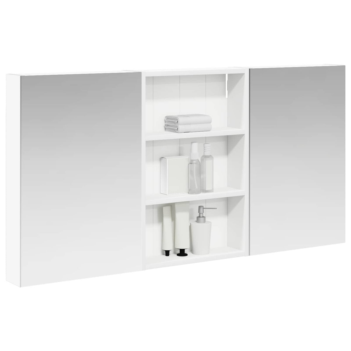 Ensemble de Meubles de Salle de Bain 3 pc 120 x 10,5 x 60,5 cm