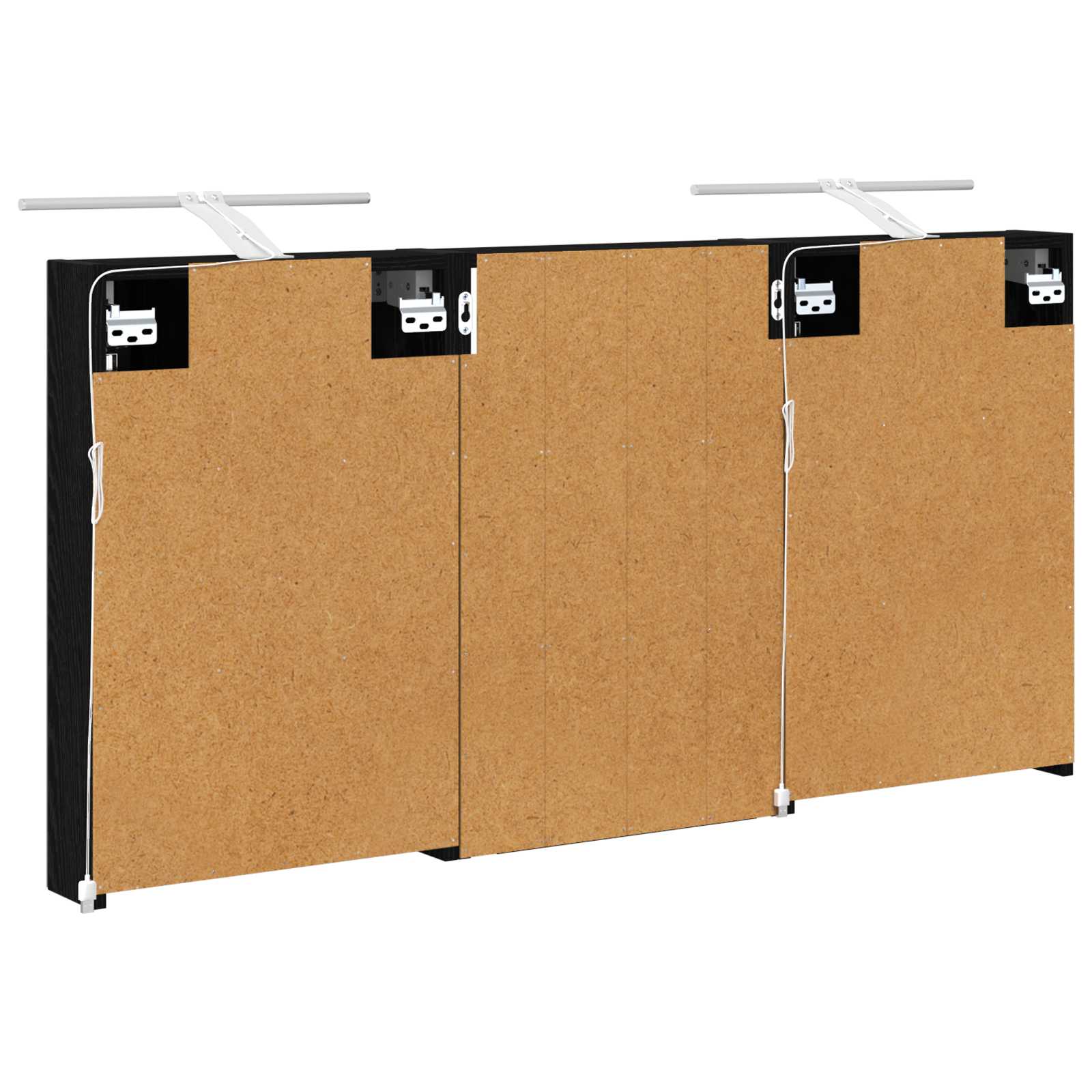 Ensemble de Meubles de Salle de Bain 3 pc 120 x 10,5 x 60,5 cm