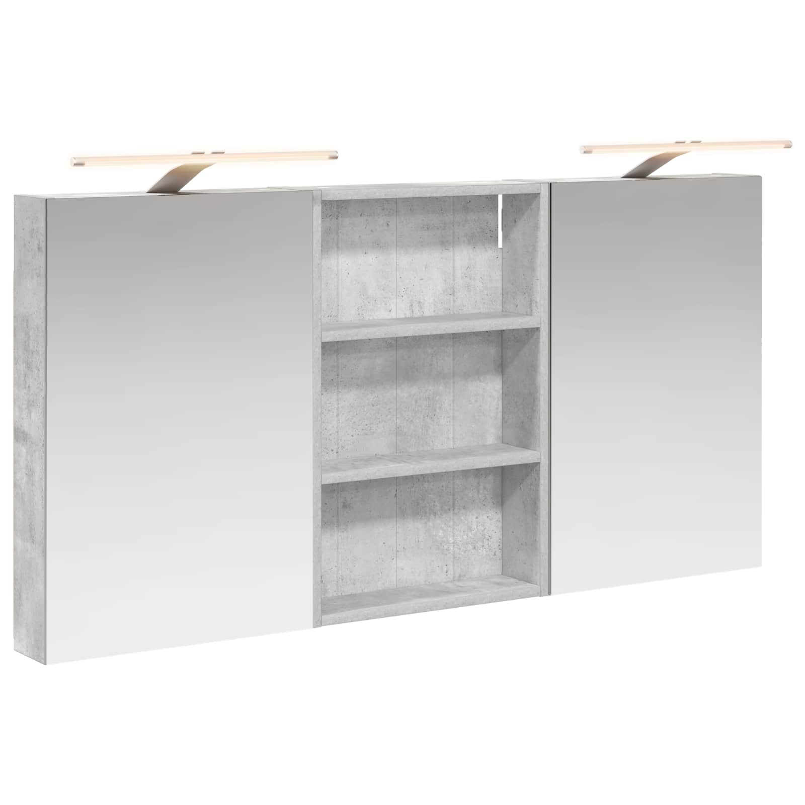 Ensemble de Meubles de Salle de Bain 3 pc 120 x 10,5 x 60,5 cm
