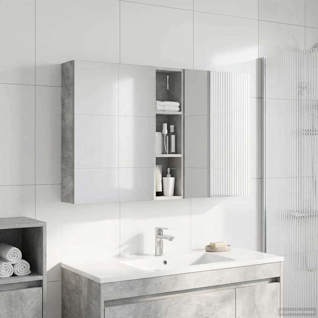 Ensemble de Meubles de Salle de Bain 3 pc 120 x 14,5 x 70 cm - XIOS