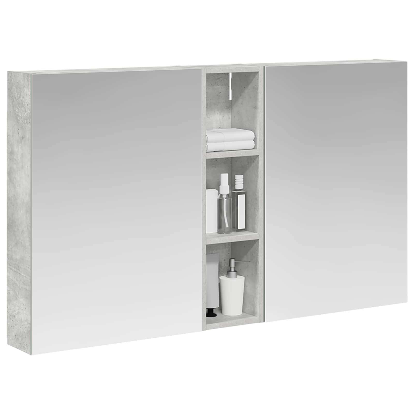 Ensemble de Meubles de Salle de Bain 3 pc 120 x 14,5 x 70 cm - XIOS