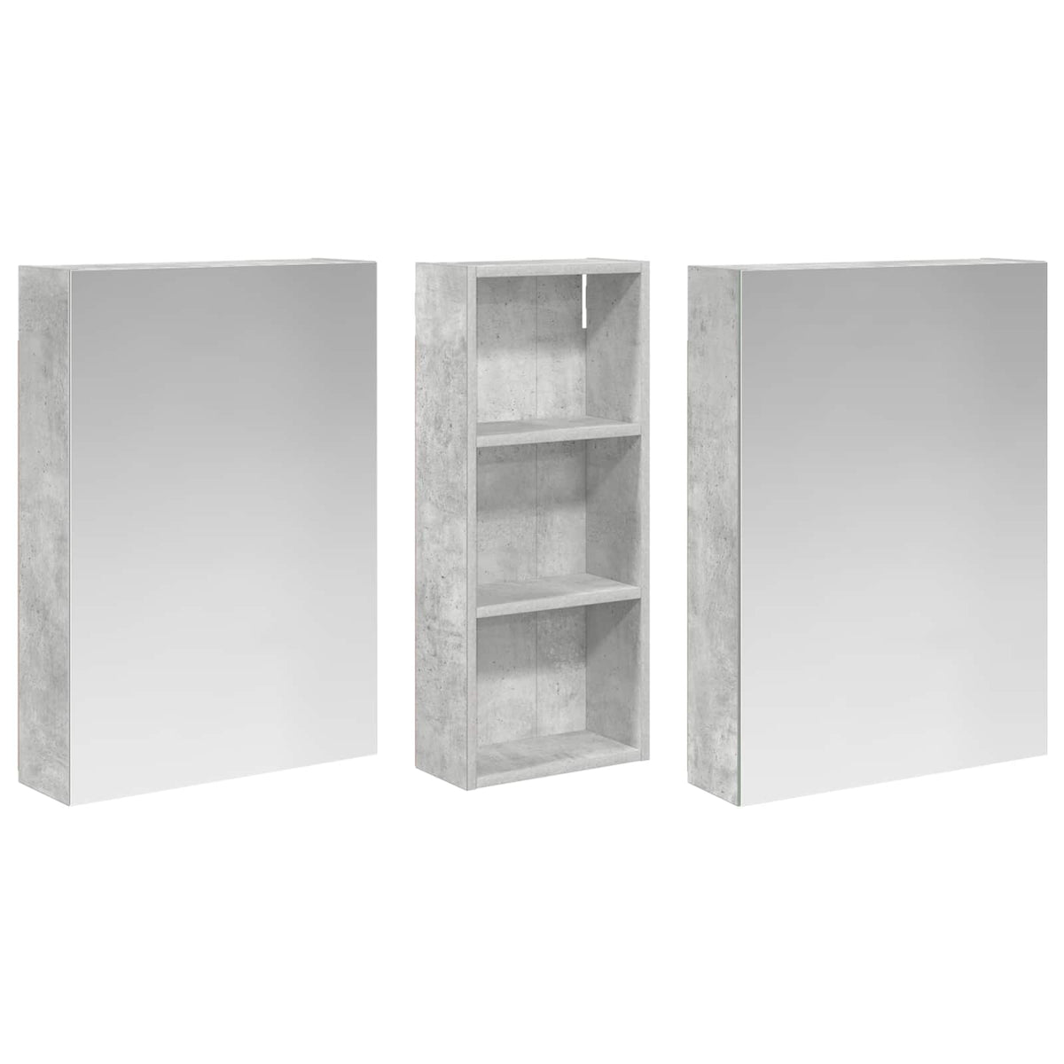 Ensemble de Meubles de Salle de Bain 3 pc 130 x 14,5 x 70 cm