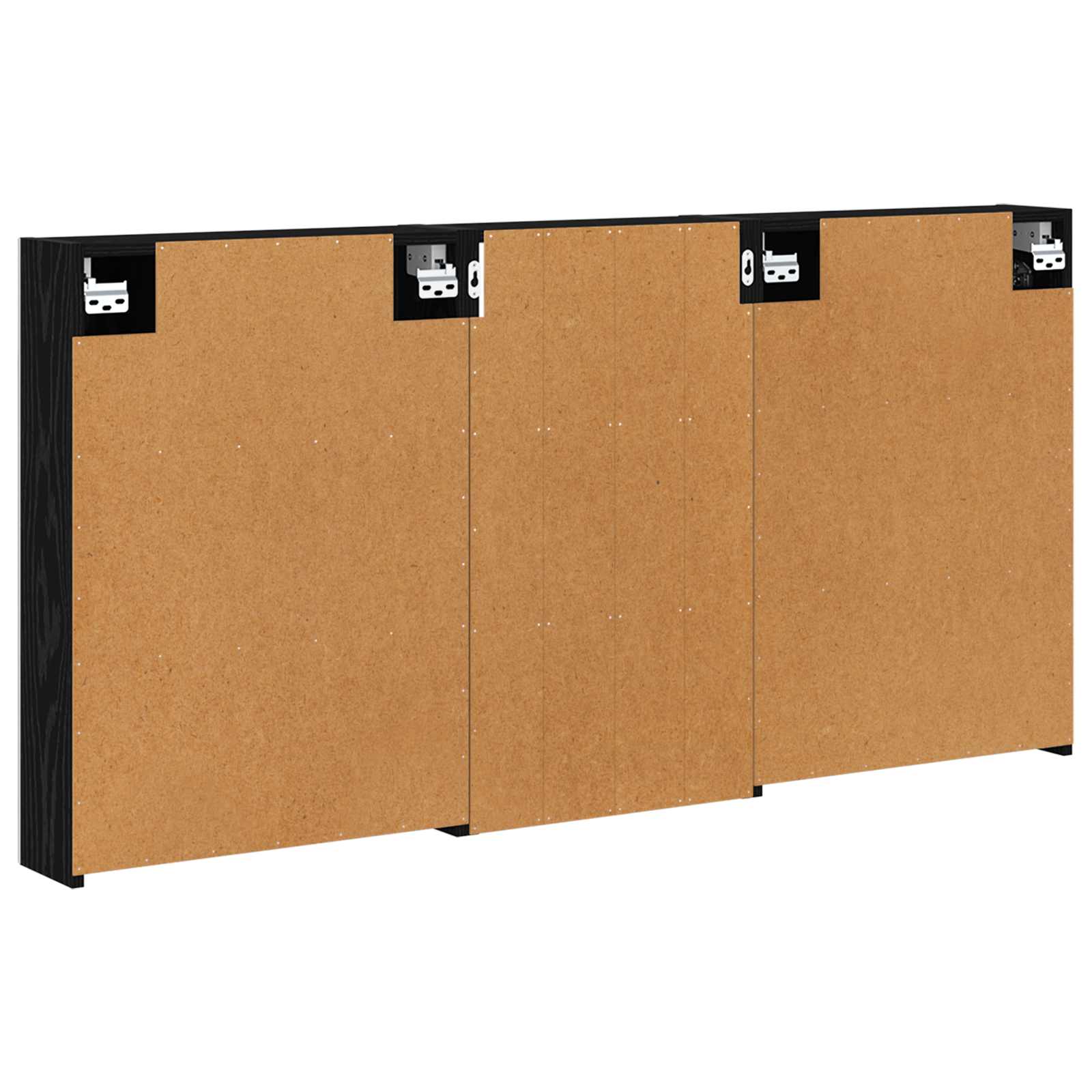 Ensemble de Meubles de Salle de Bain 3 pc 140 x 14,5 x 70 cm